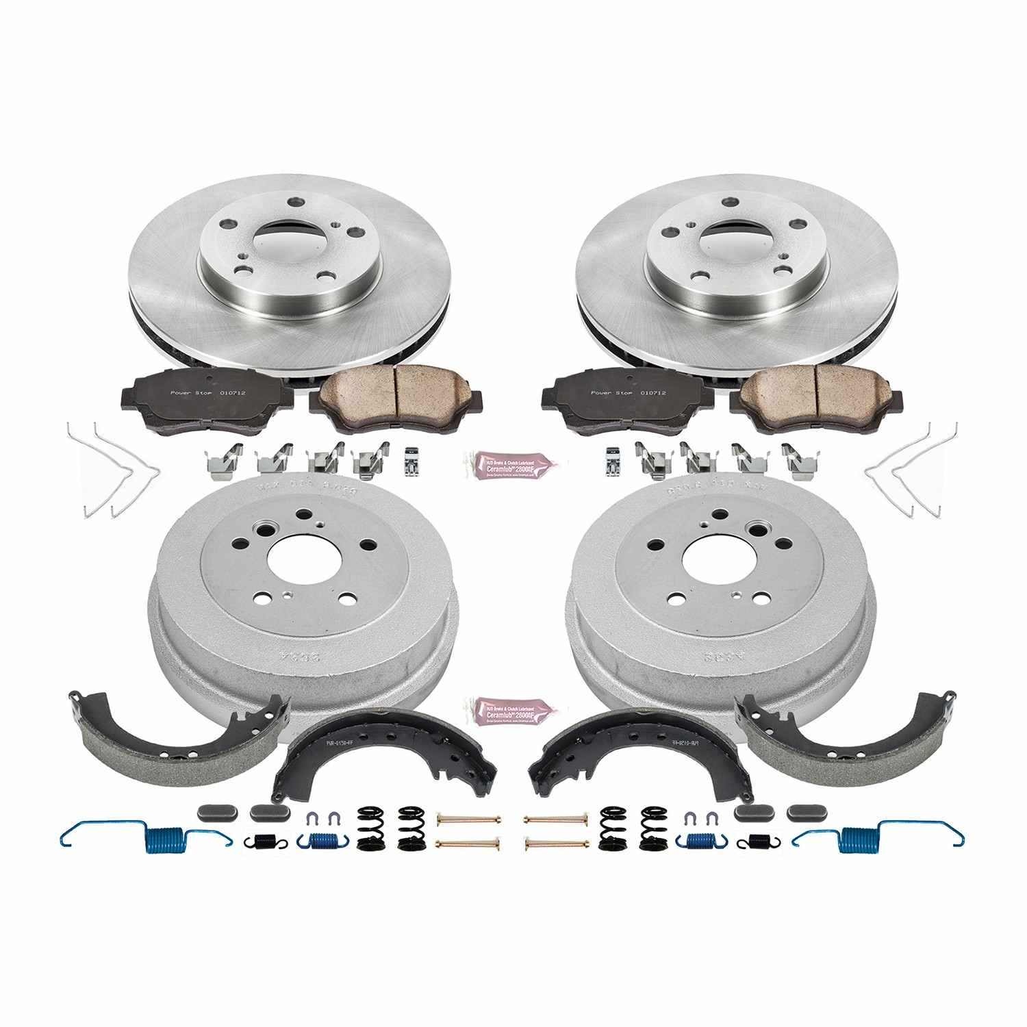 PowerStop Power Stop 00-01 Toyota Camry Front & Rear Autospecialty Brake Kit KOE15060DK
