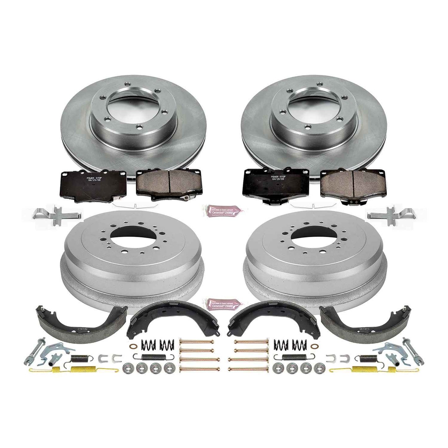 PowerStop Power Stop 91-95 Toyota 4Runner Front & Rear Autospecialty Brake Kit KOE15094DK