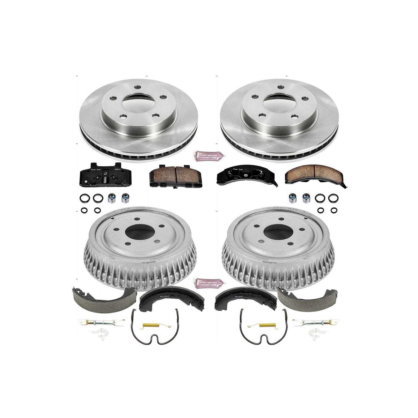 PowerStop Power Stop 93-96 Buick Century Front & Rear Autospecialty Brake Kit KOE15119DK