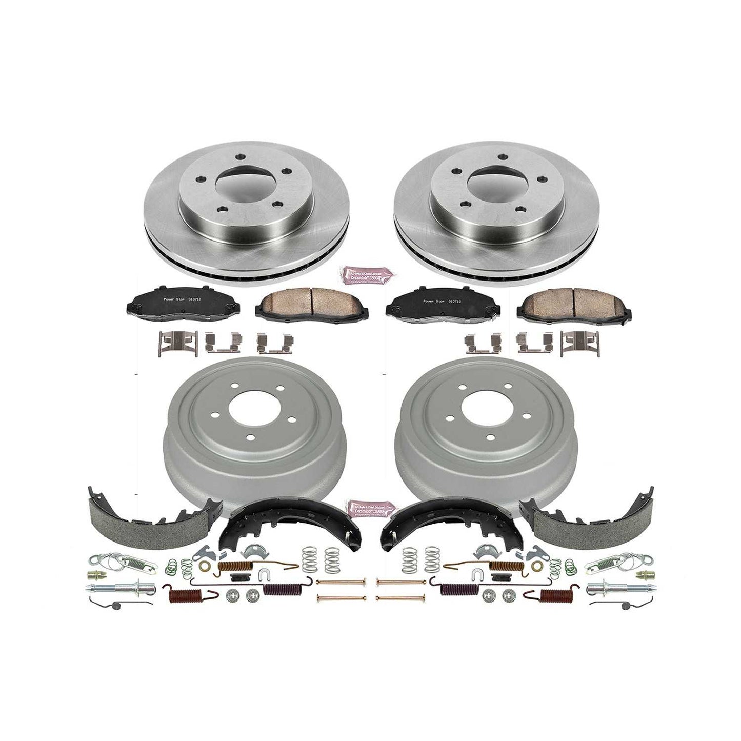 PowerStop Power Stop 97-00 Ford F-150 4WD Front & Rear Autospecialty Brake Kit KOE15177DK