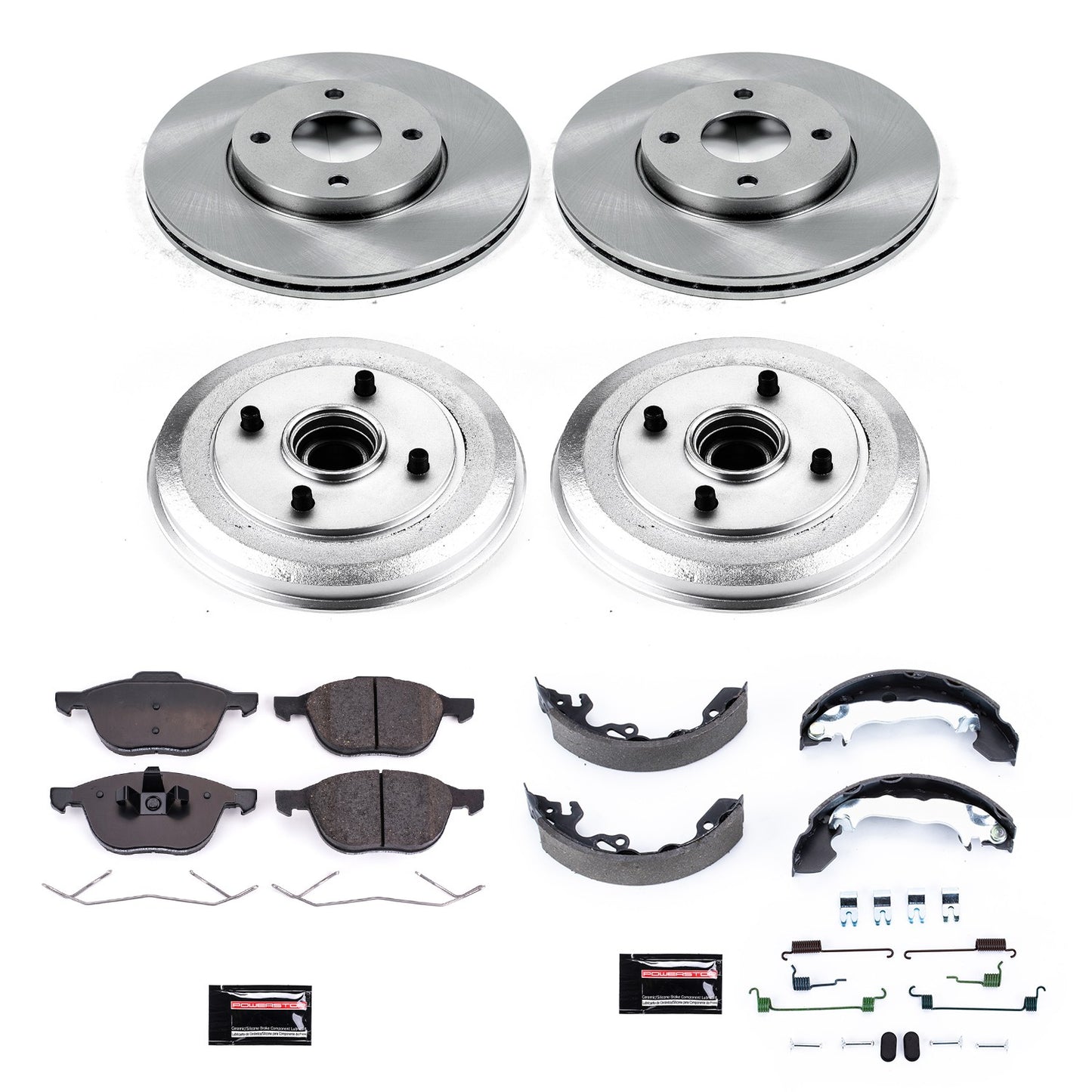 PowerStop Power Stop 05-07 Ford Focus Front & Rear Autospecialty Brake Kit KOE15192DK