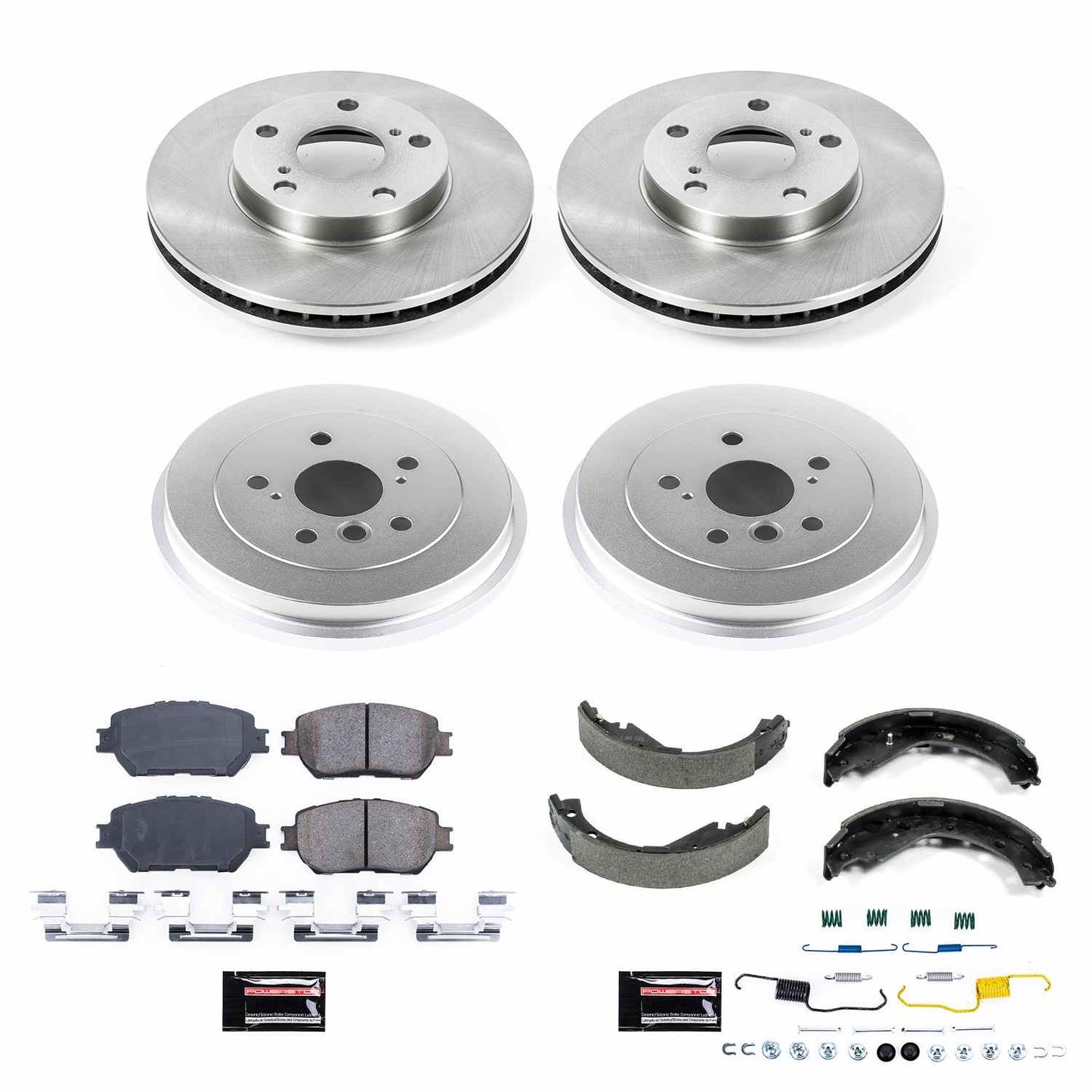 PowerStop Power Stop 05-06 Toyota Camry Front & Rear Autospecialty Brake Kit KOE15228DK