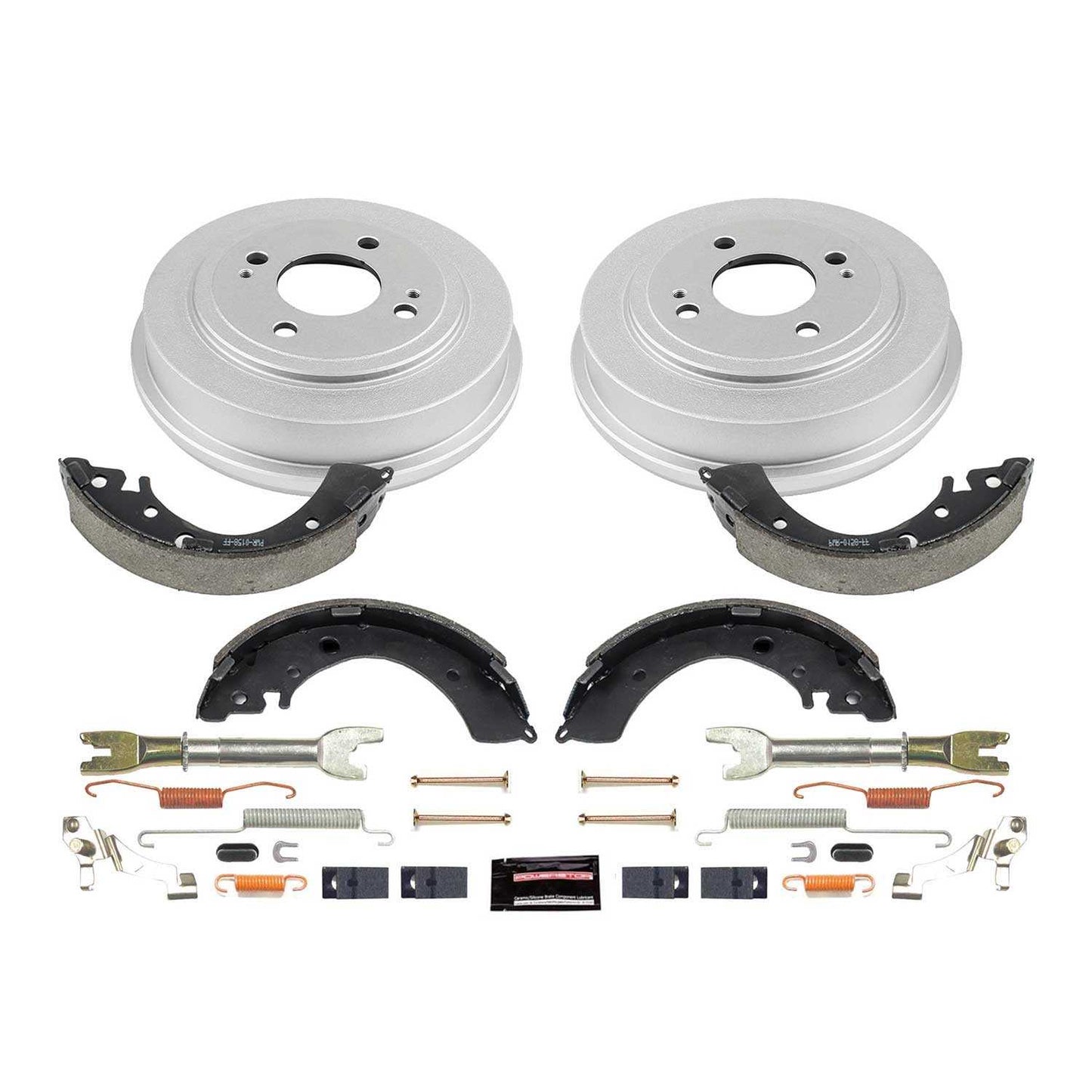 PowerStop Power Stop 96-00 Honda Civic Coupe Rear Autospecialty Drum Kit KOE15309DK