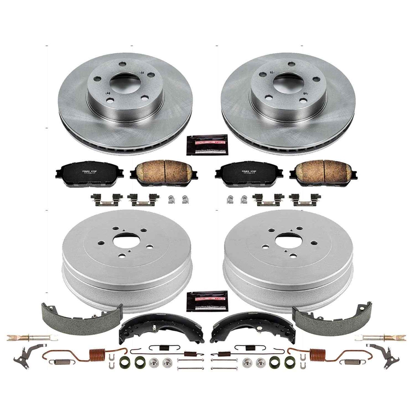 PowerStop Power Stop 05-15 Toyota Tacoma Front & Rear Autospecialty Brake Kit KOE15413DK