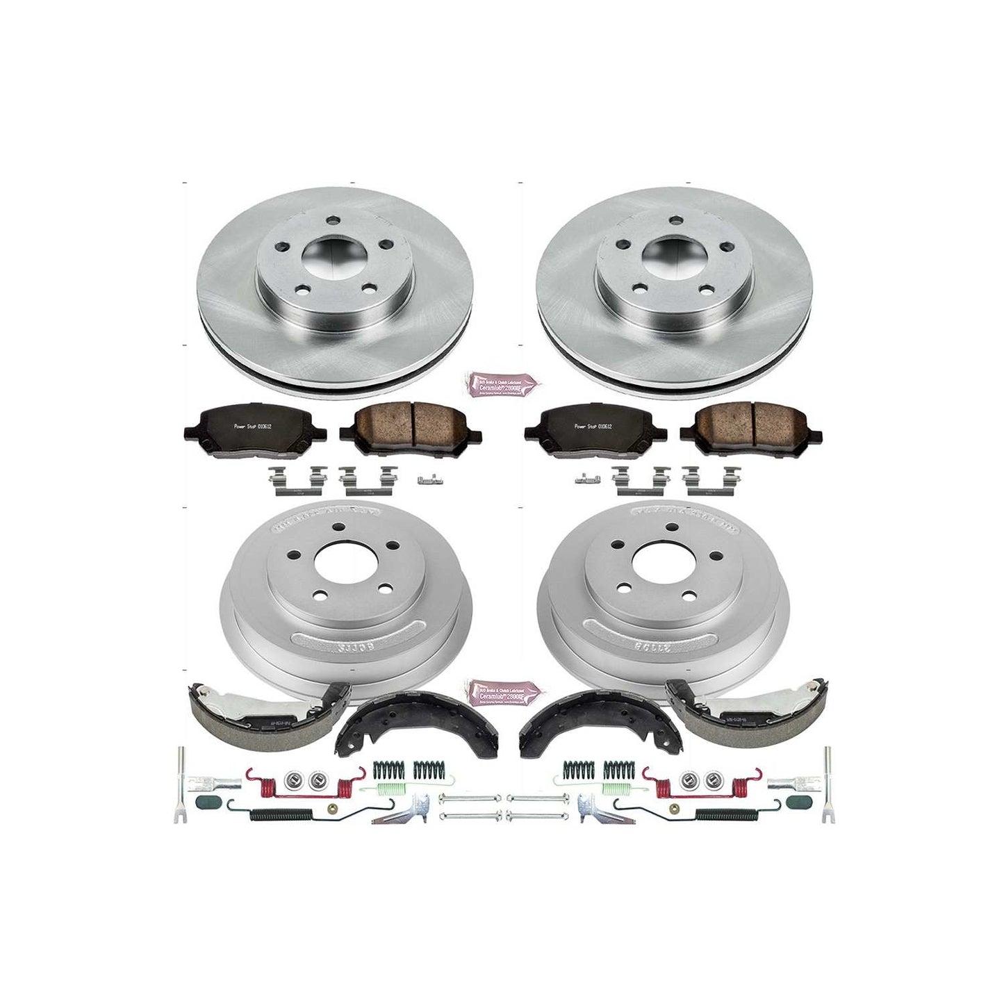 PowerStop Power Stop 09-10 Pontiac G5 Front & Rear Autospecialty Brake Kit KOE15422DK