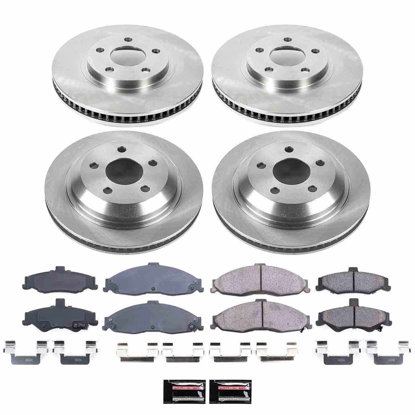 PowerStop Power Stop 98-02 Chevrolet Camaro Front & Rear Autospecialty Brake Kit KOE1548