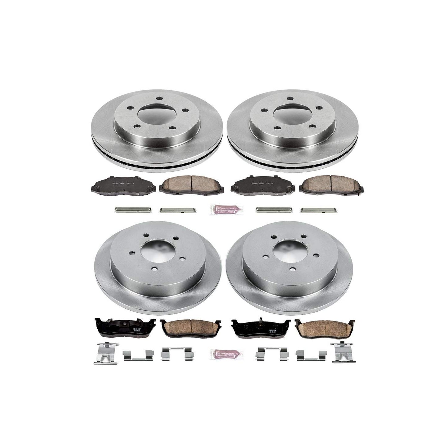PowerStop Power Stop 99-00 Ford F-150 Front & Rear Autospecialty Brake Kit KOE1867