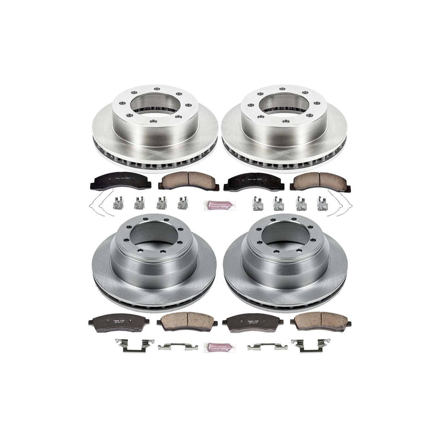PowerStop Power Stop 1999 Ford F-350 Super Duty Front & Rear Autospecialty Brake Kit KOE1886