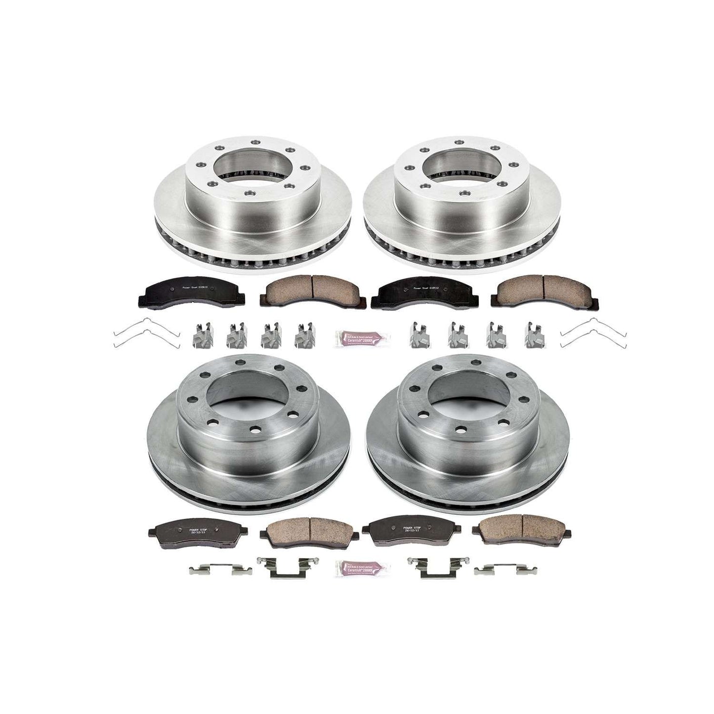 PowerStop Power Stop 1999 Ford F-250 Super Duty Front & Rear Autospecialty Brake Kit KOE1887