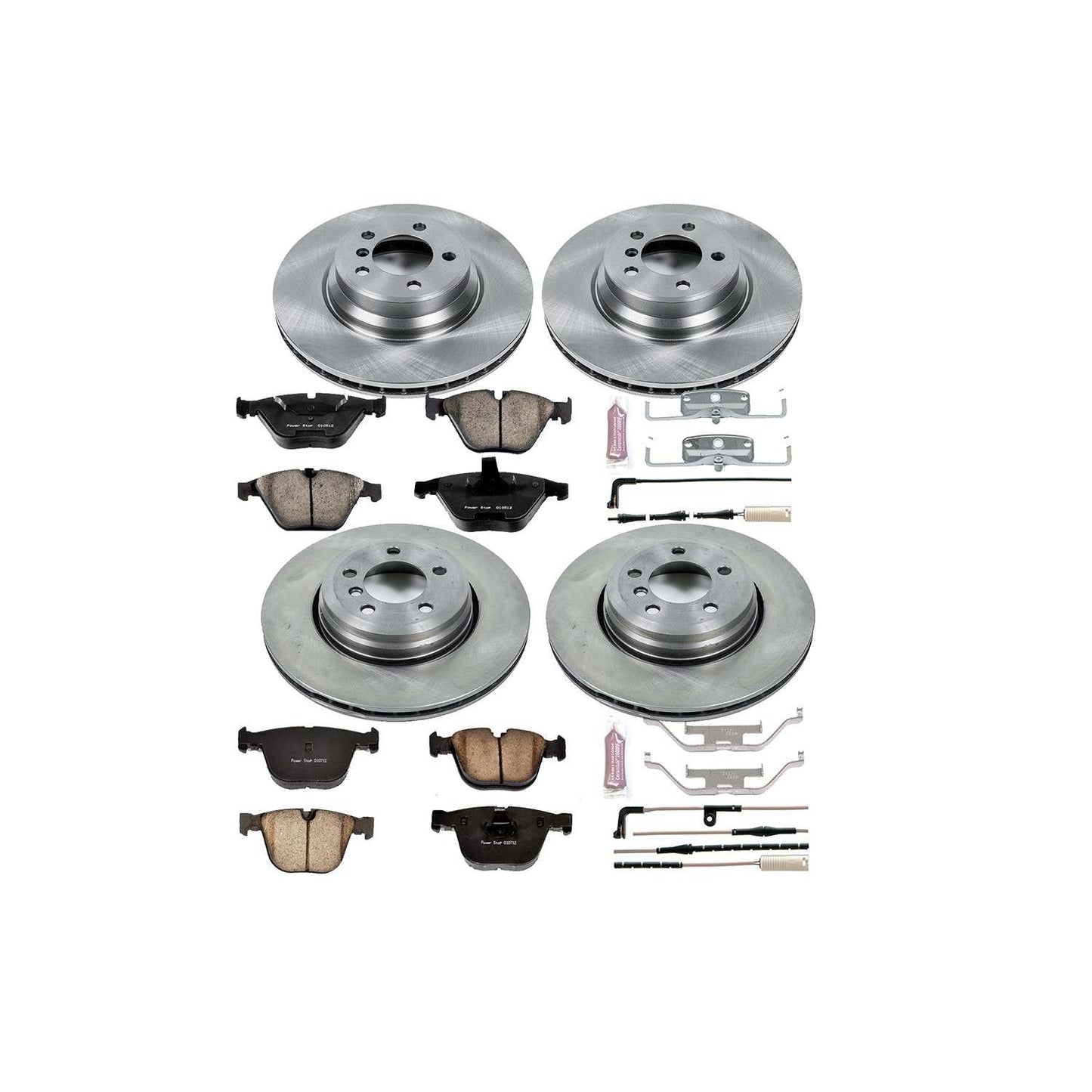 PowerStop Power Stop 02-05 BMW 745i Front & Rear Autospecialty Brake Kit KOE2056