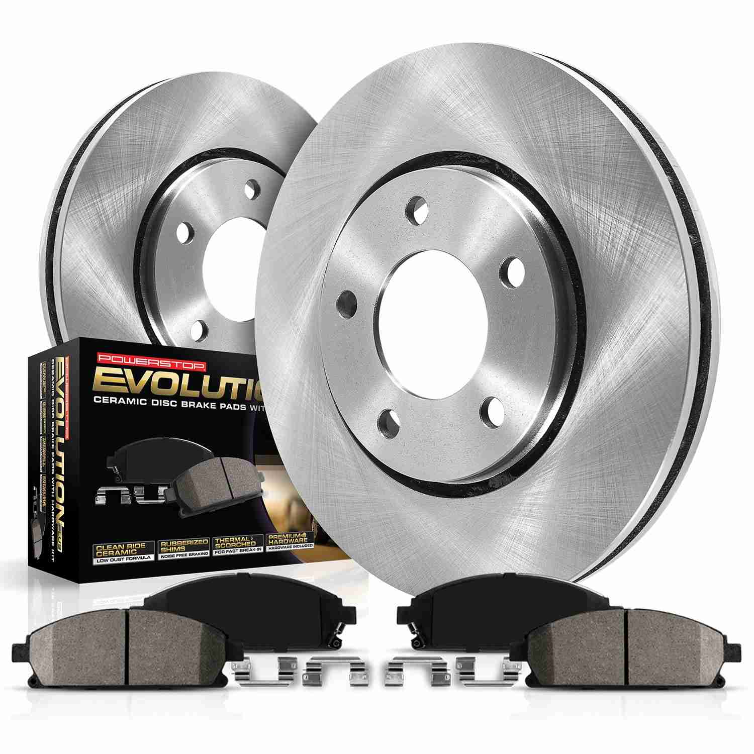 PowerStop Power Stop 08-19 Cadillac Escalade Front Autospecialty Brake Kit KOE2069