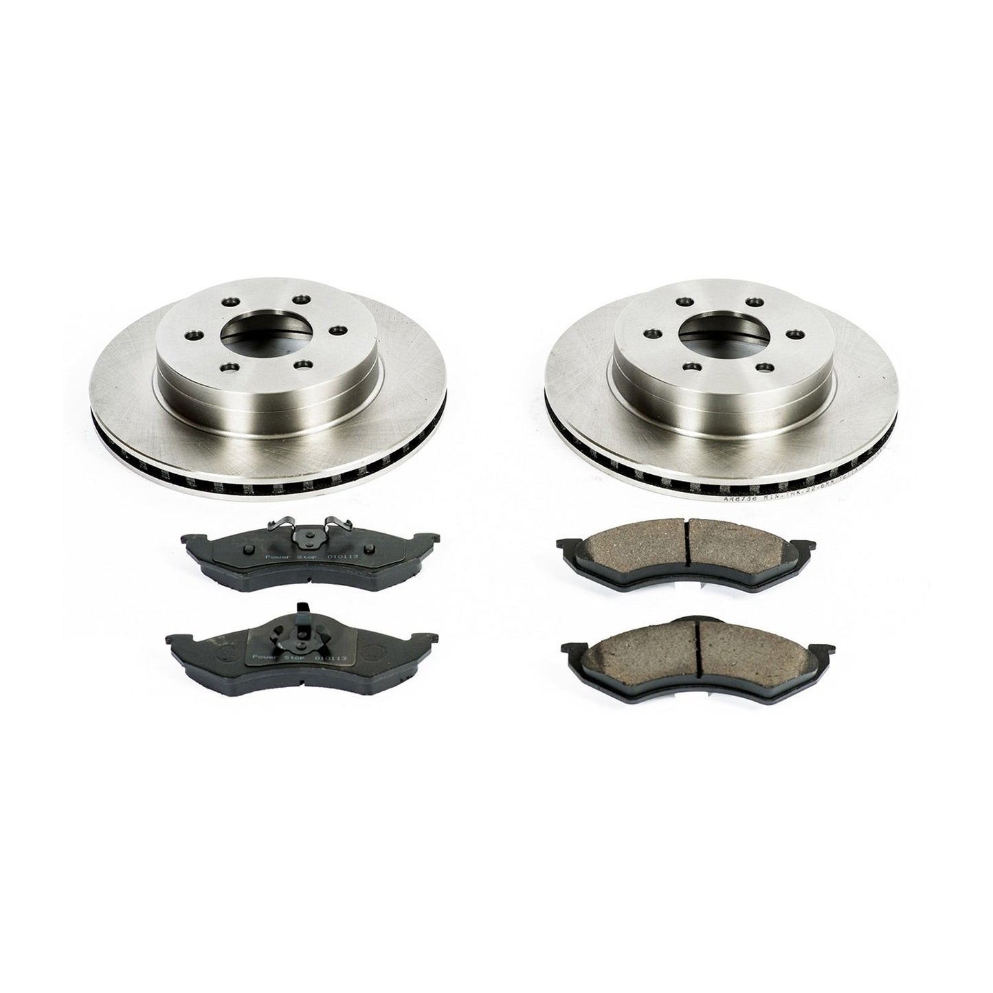 PowerStop Power Stop 00-02 Dodge Dakota Front Autospecialty Brake Kit KOE2139