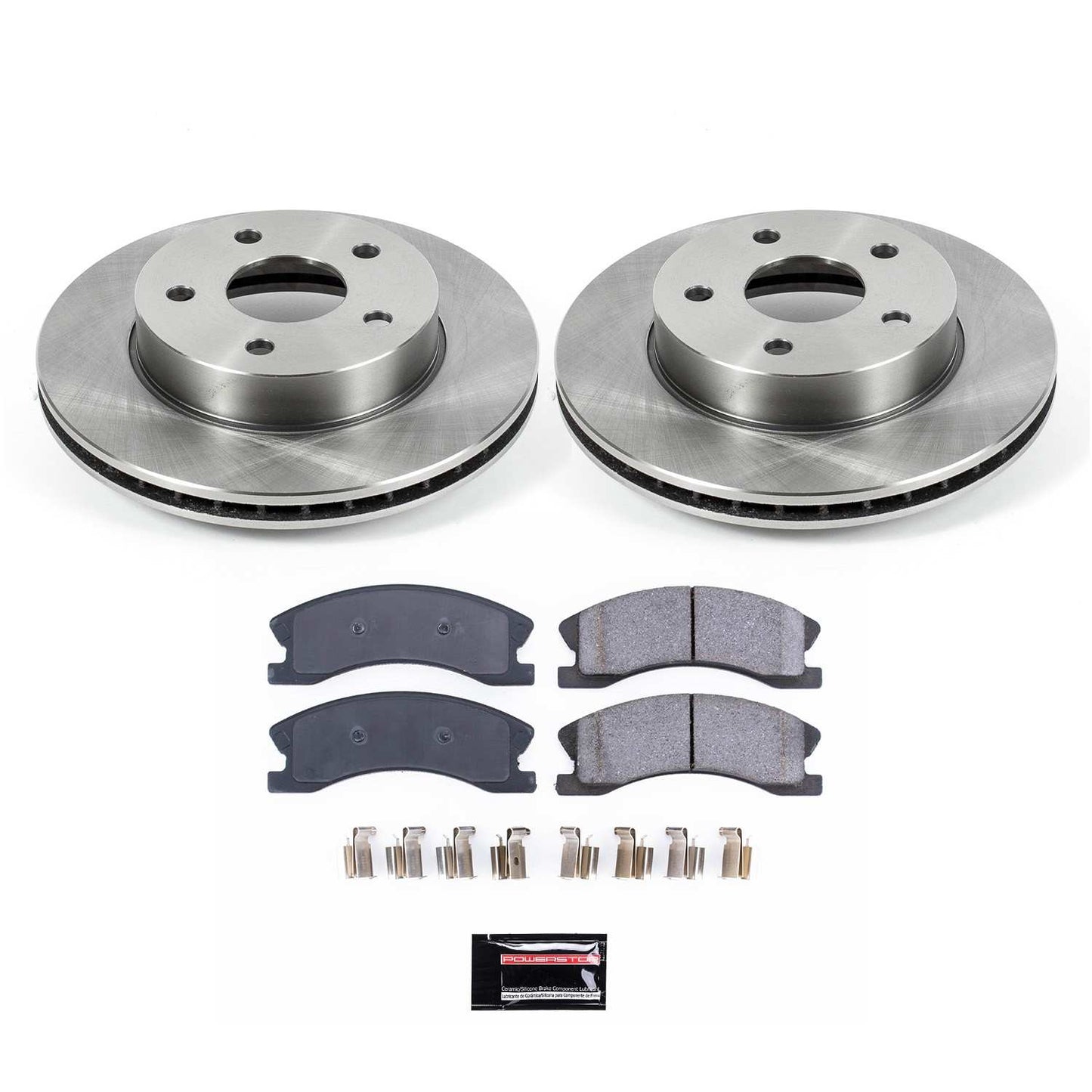 PowerStop Power Stop 99-04 Jeep Grand Cherokee Front Autospecialty Brake Kit KOE2149