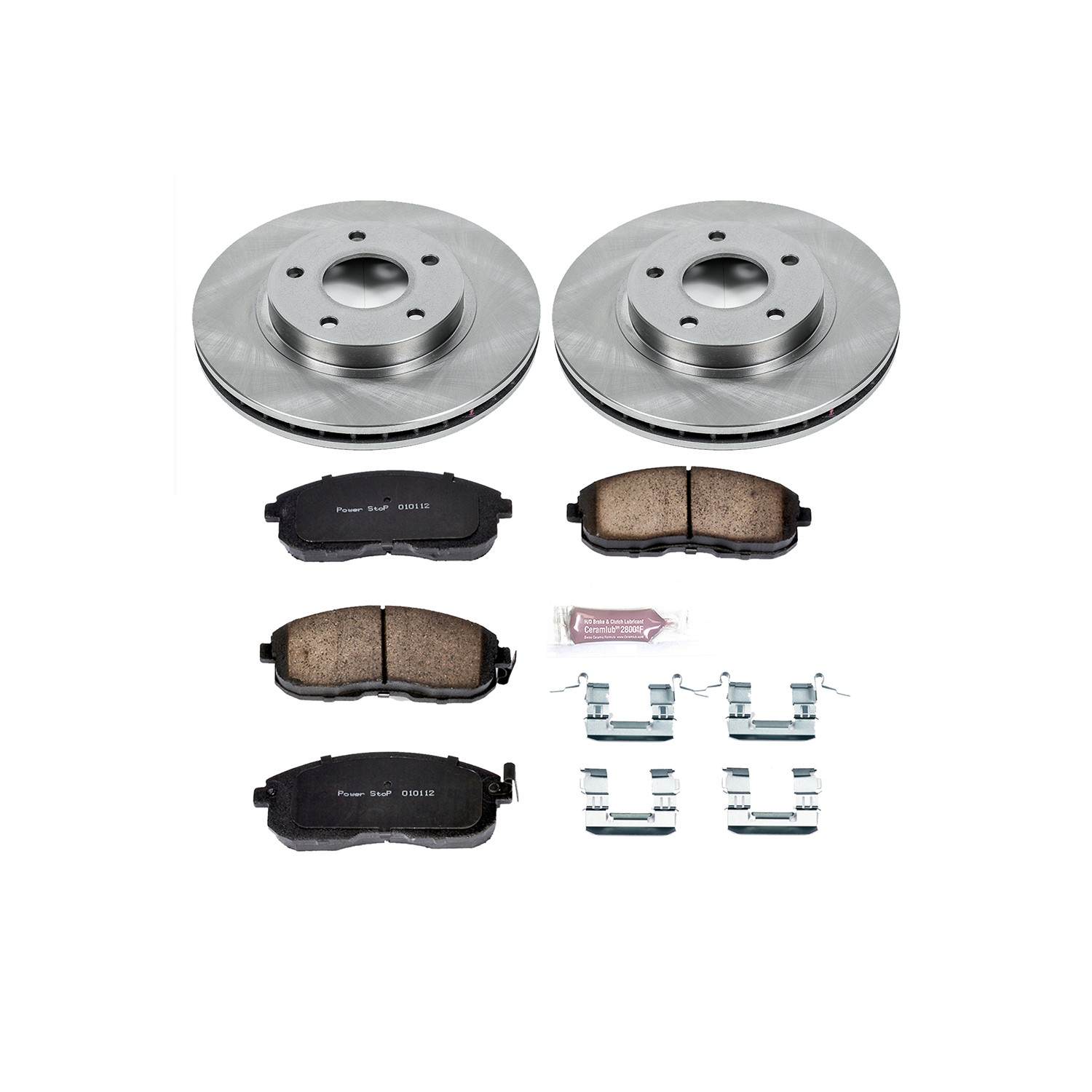 PowerStop Power Stop 00-01 Infiniti I30 Front Autospecialty Brake Kit KOE2280