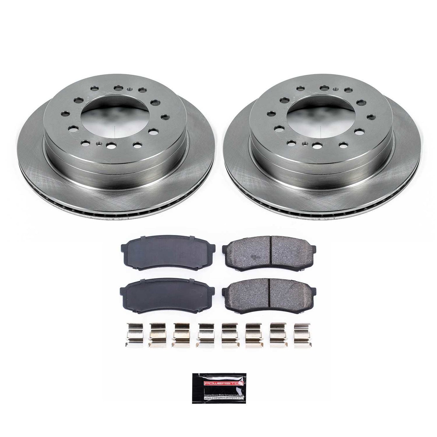 PowerStop Power Stop 03-09 Lexus GX470 Rear Autospecialty Brake Kit KOE2405