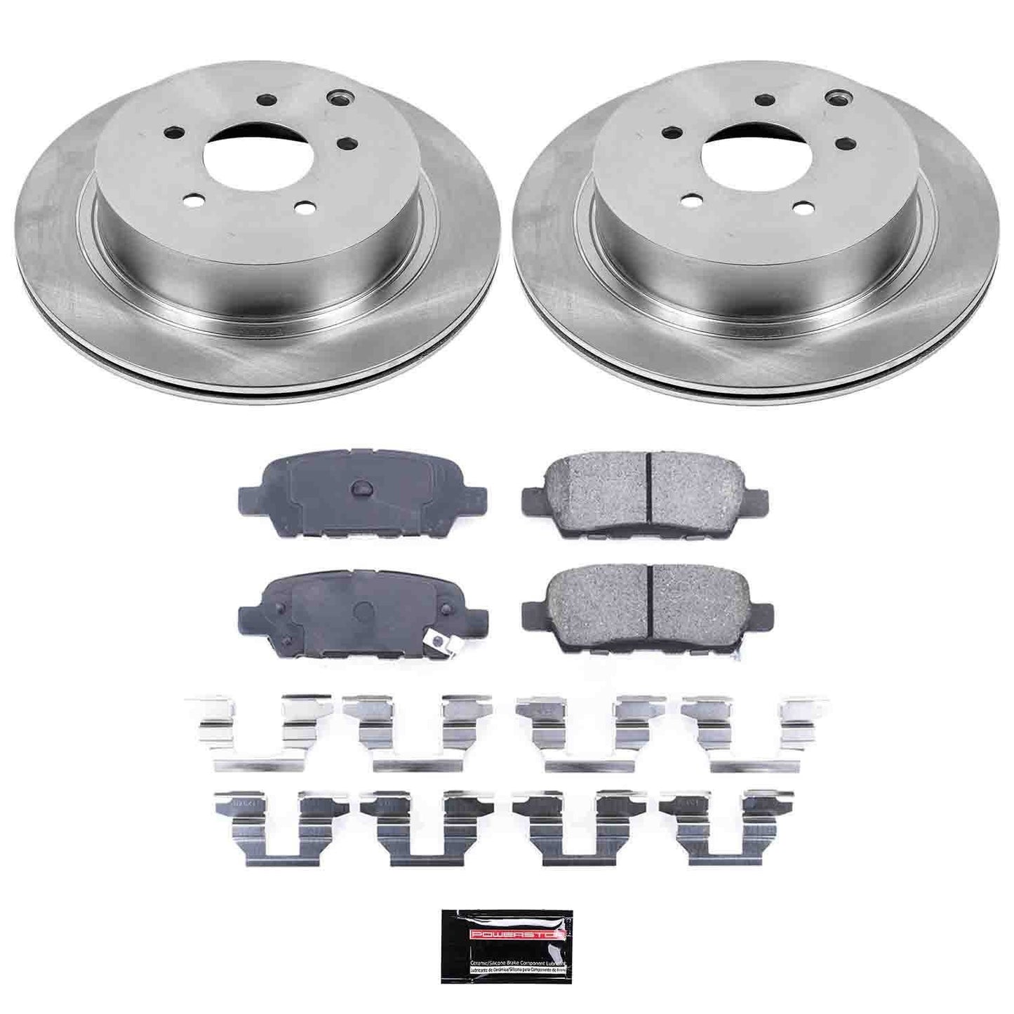 PowerStop Power Stop 03-12 Infiniti FX35 Rear Autospecialty Brake Kit KOE2427