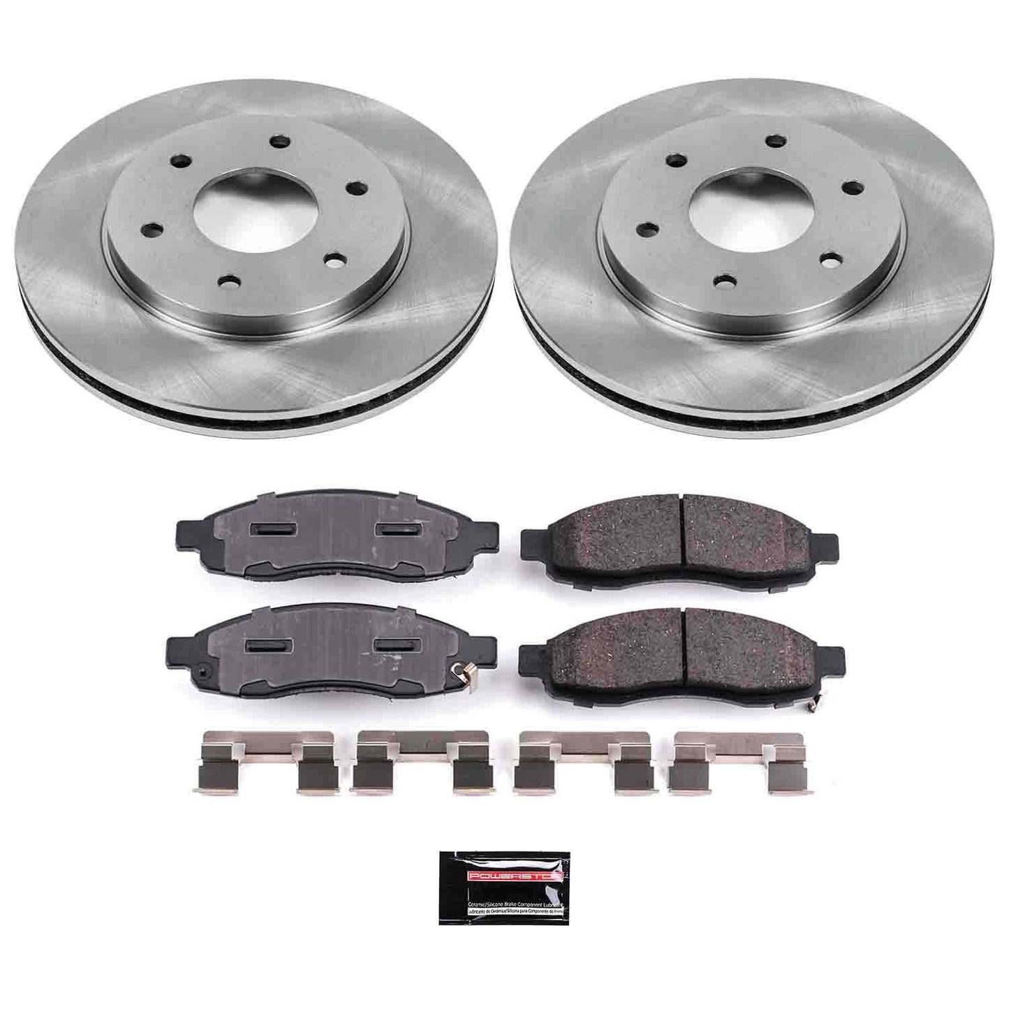 PowerStop Power Stop 04-05 Infiniti QX56 Front Autospecialty Brake Kit KOE2442