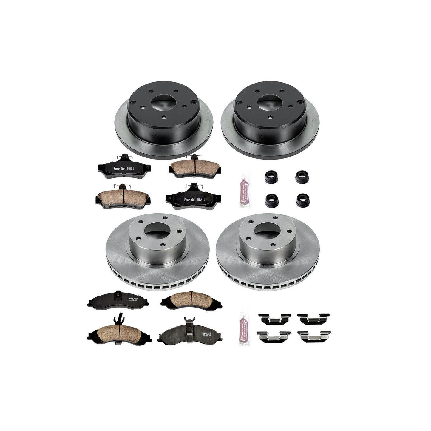 PowerStop Power Stop 2004 Pontiac GTO Front & Rear Autospecialty Brake Kit KOE2889