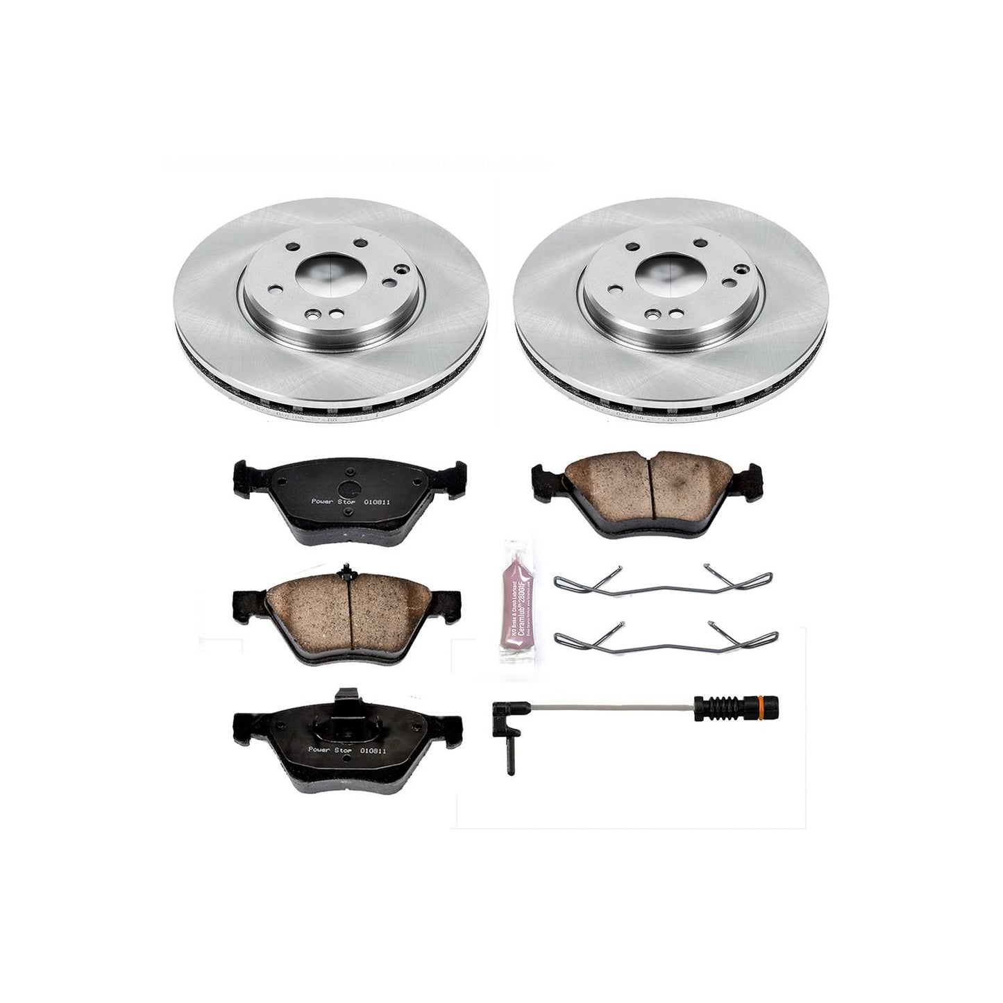 PowerStop Power Stop 98-02 Mercedes-Benz CLK320 Front Autospecialty Brake Kit KOE2926