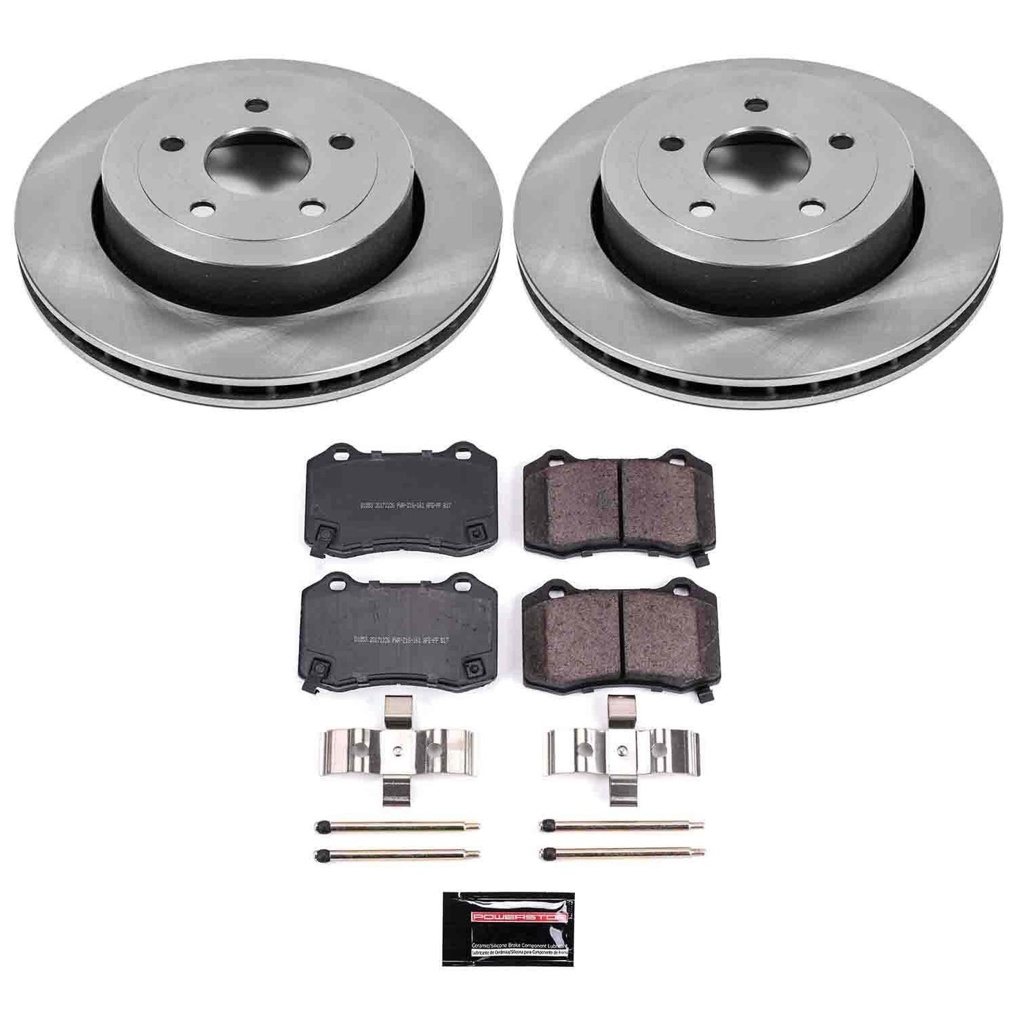 PowerStop Power Stop 06-10 Jeep Grand Cherokee Rear Autospecialty Brake Kit KOE2949