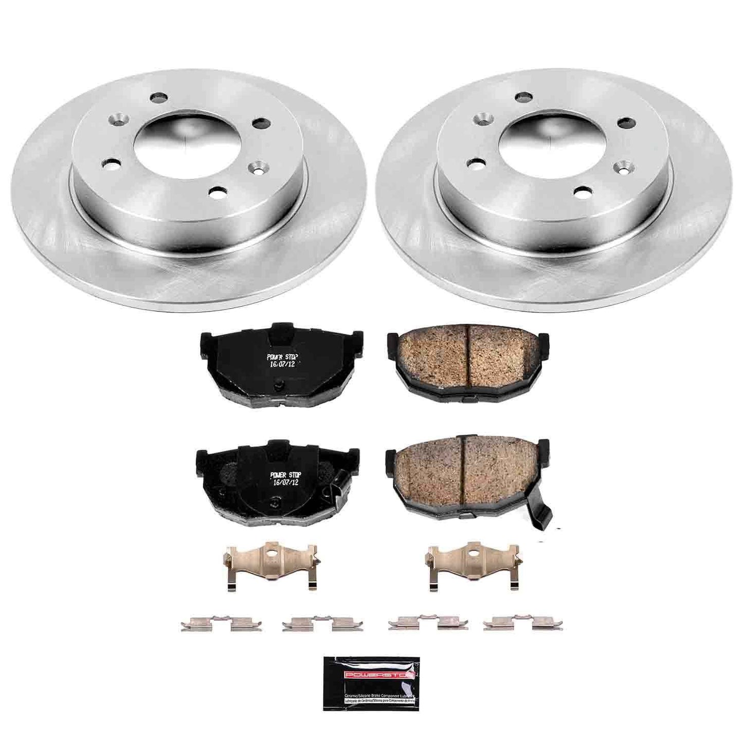 PowerStop Power Stop 97-06 Hyundai Elantra Rear Autospecialty Brake Kit KOE3106