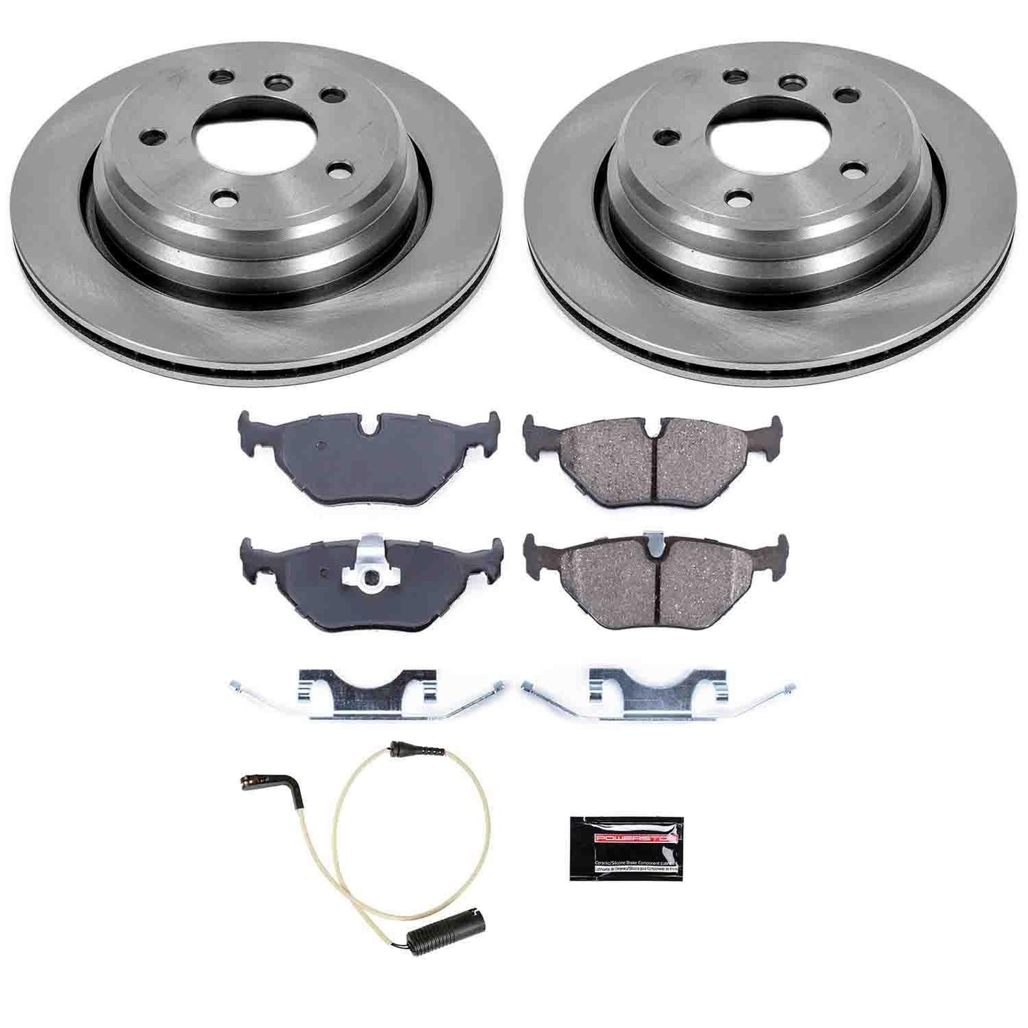 PowerStop Power Stop 01-03 BMW 525i Rear Autospecialty Brake Kit KOE3125