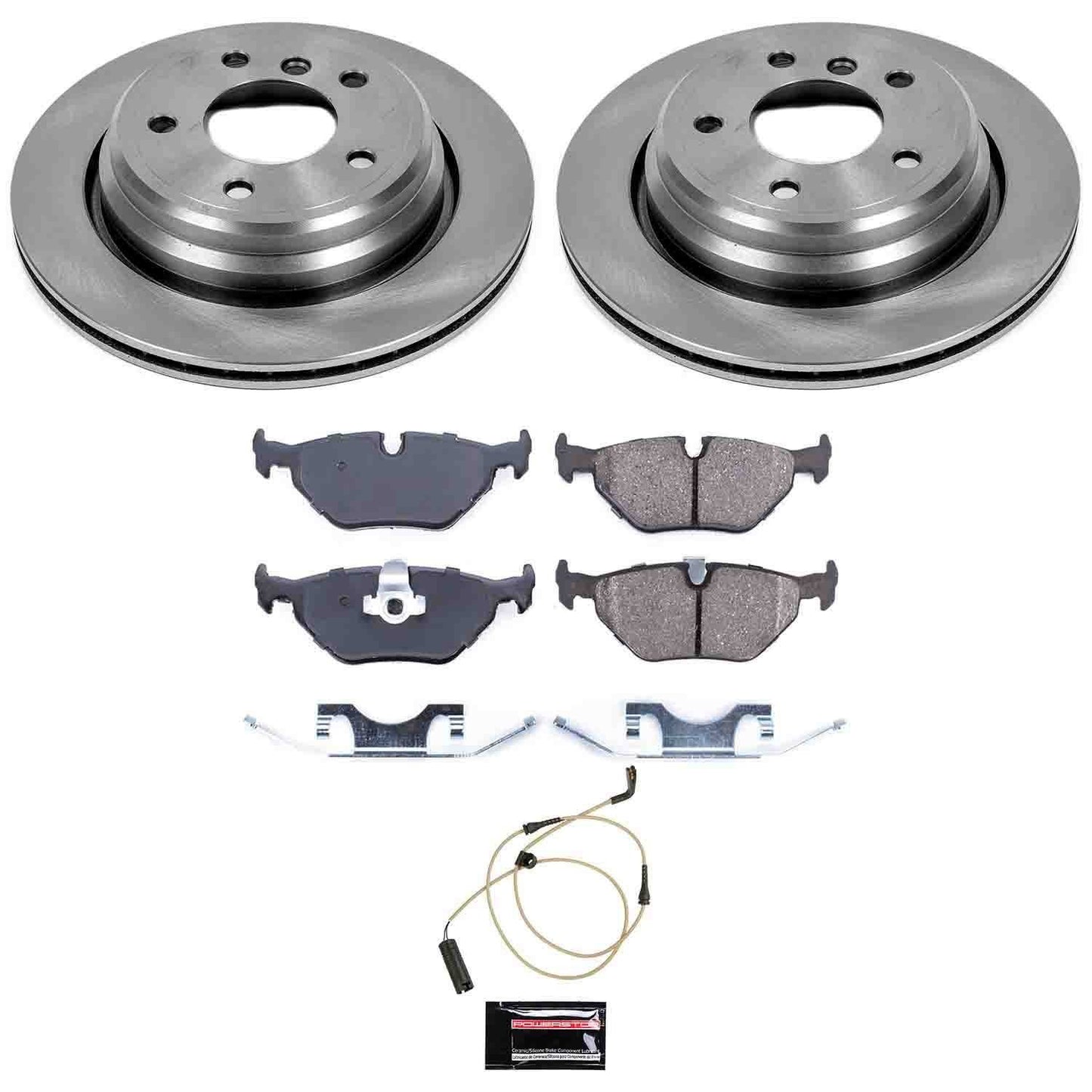 PowerStop Power Stop 01-03 BMW 525i Rear Autospecialty Brake Kit KOE3126