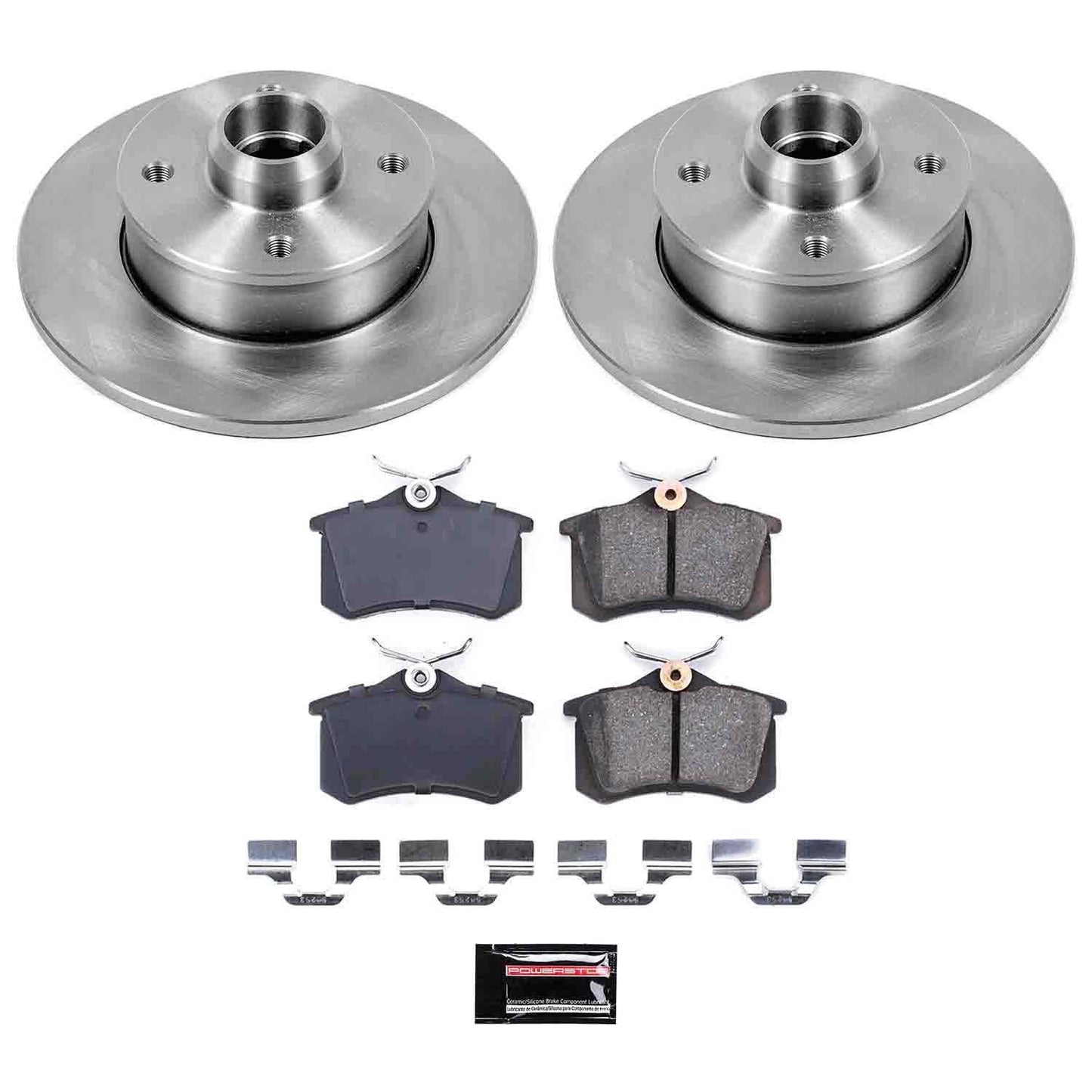 PowerStop Power Stop 90-92 Volkswagen Corrado Rear Autospecialty Brake Kit KOE370