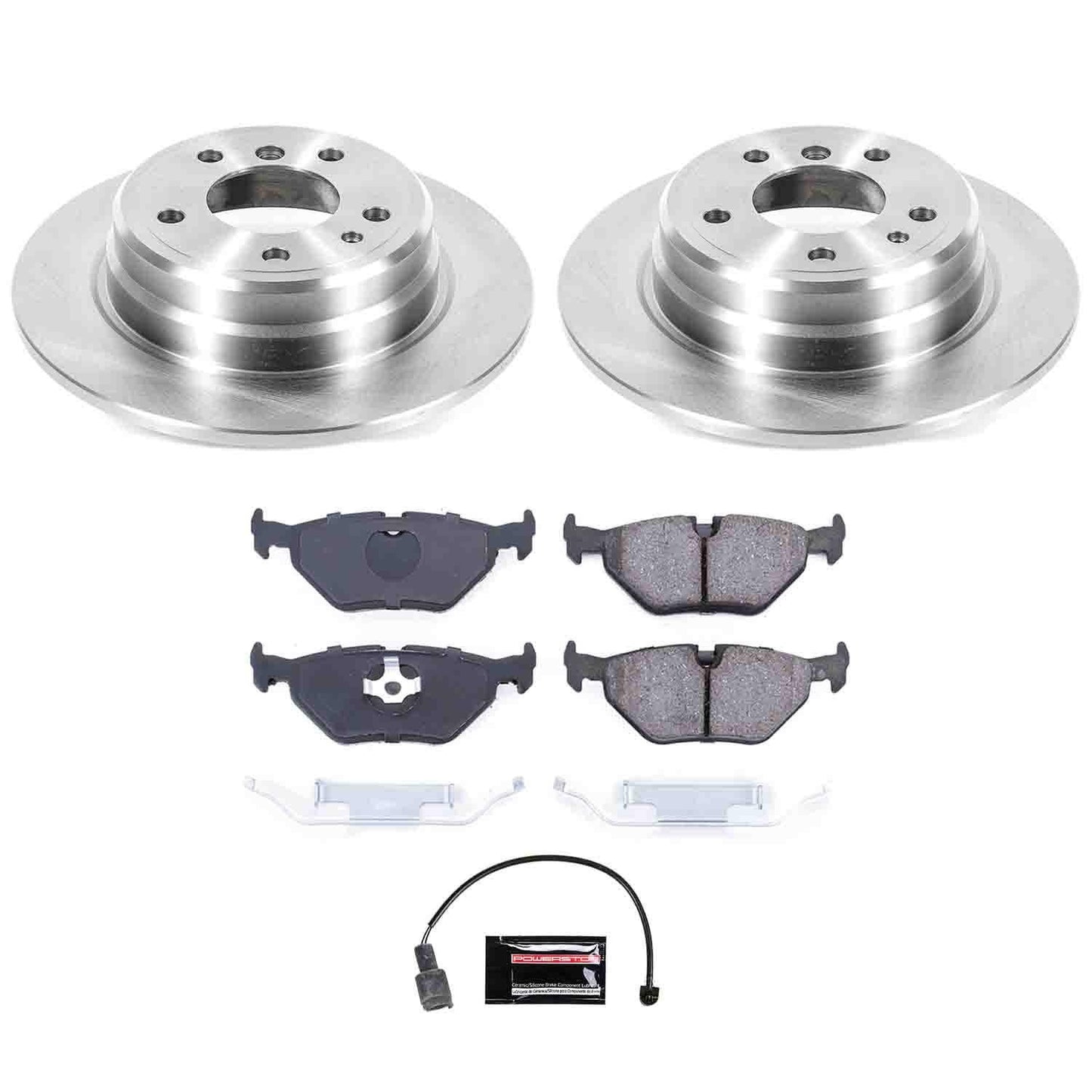 PowerStop Power Stop 90-95 BMW 525i Rear Autospecialty Brake Kit KOE393