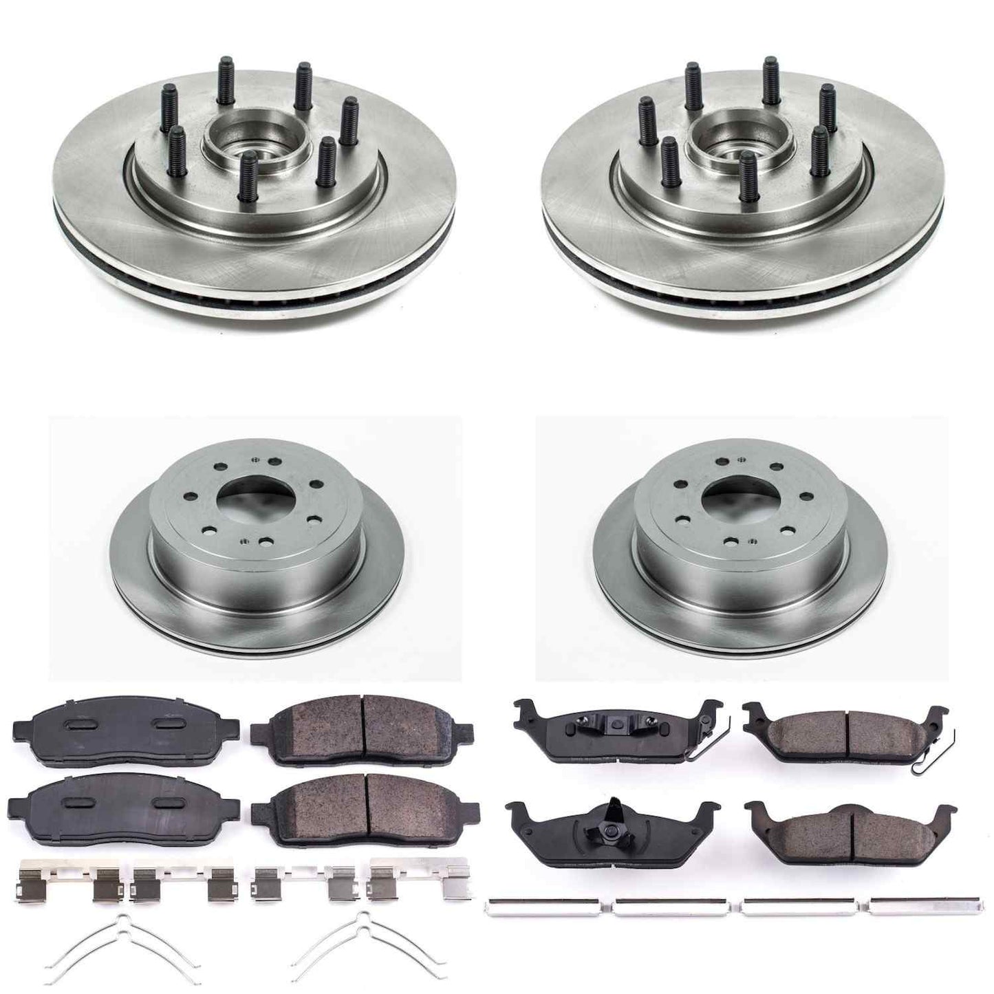 PowerStop Power Stop 04-08 Ford F-150 Front & Rear Autospecialty Brake Kit KOE4005