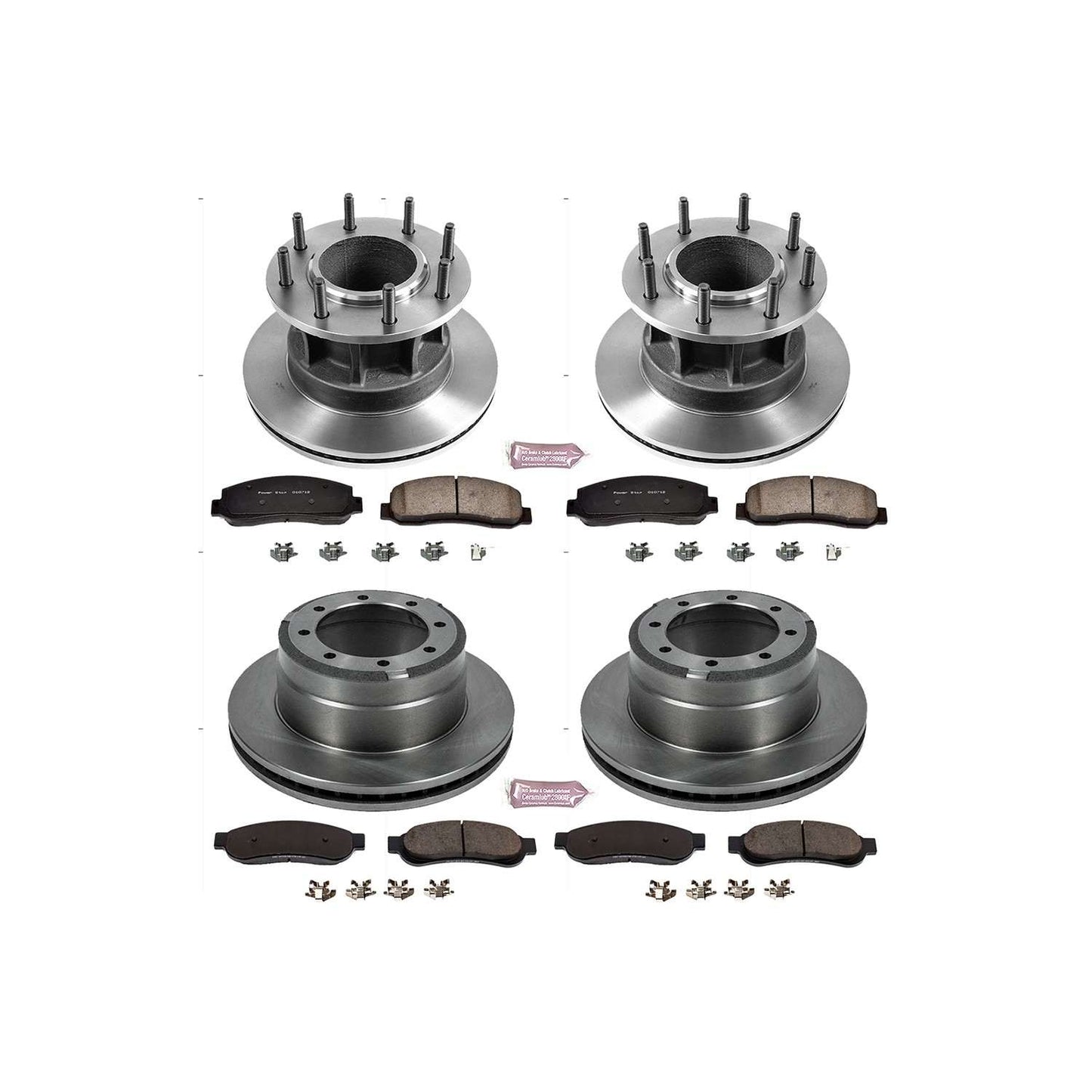 PowerStop Power Stop 05-07 Ford F-350 Super Duty Front & Rear Autospecialty Brake Kit KOE4034