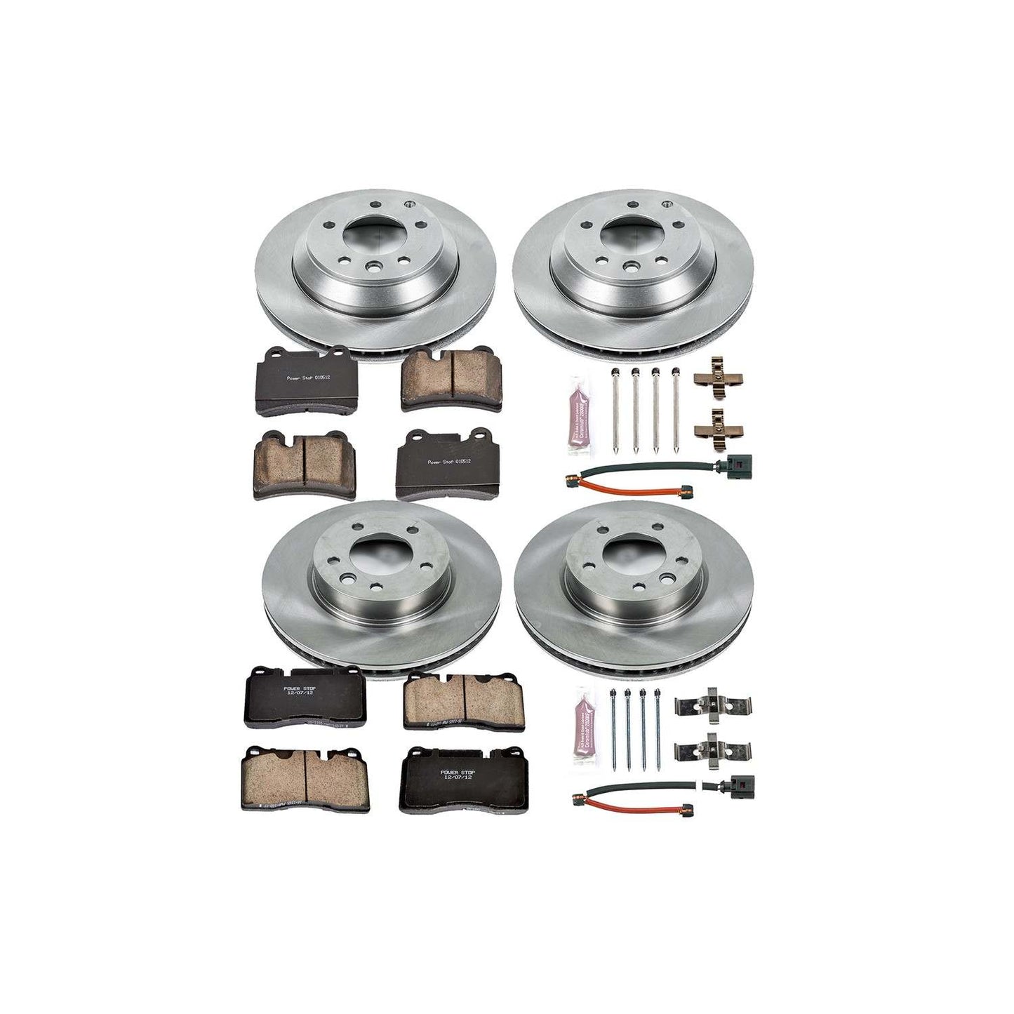 PowerStop Power Stop 2006 Volkswagen Touareg Front & Rear Autospecialty Brake Kit KOE4108