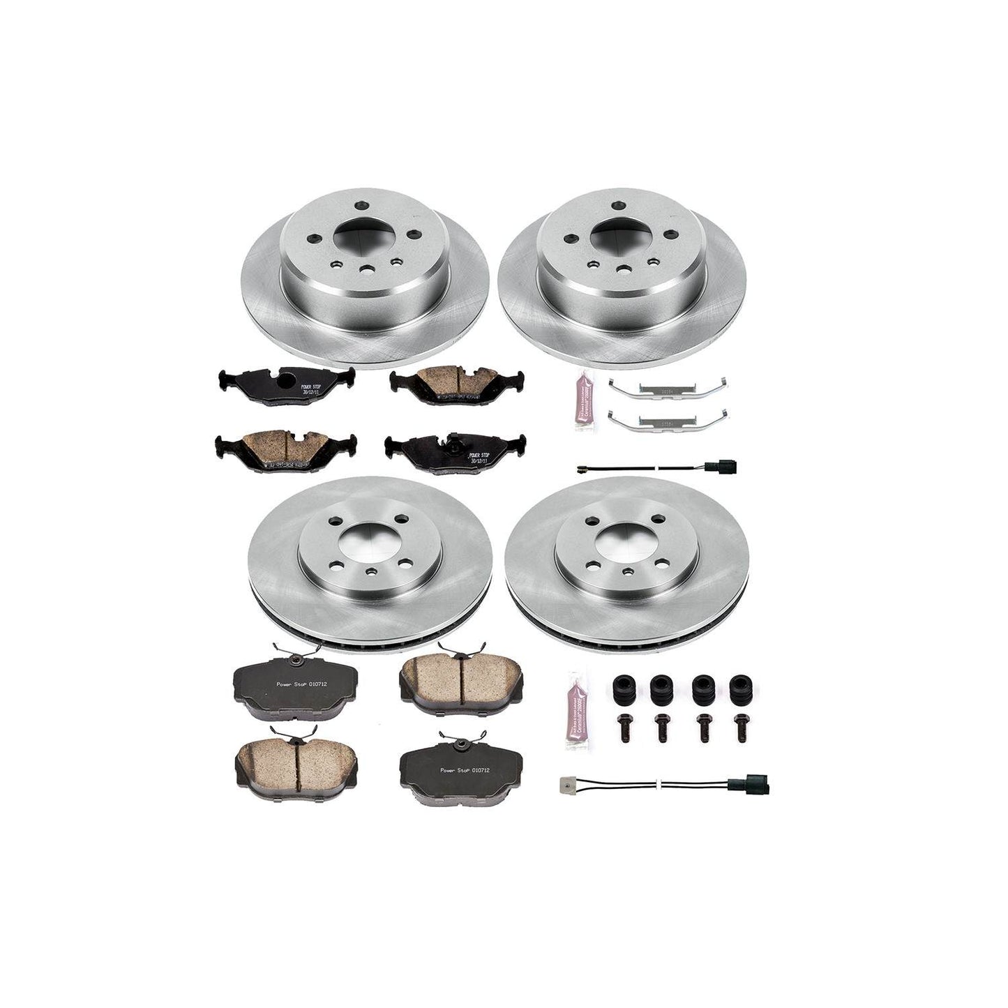 PowerStop Power Stop 91-92 BMW 318i Front & Rear Autospecialty Brake Kit KOE4167