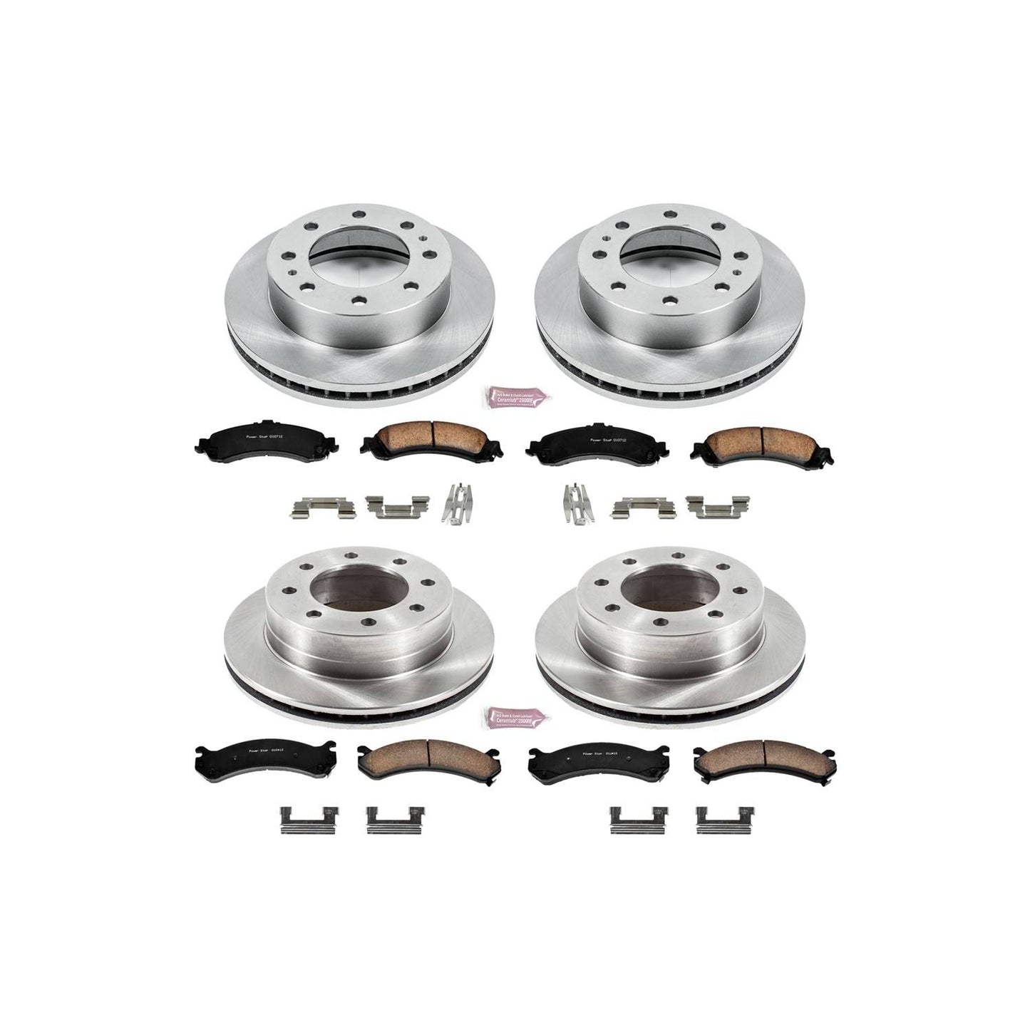 PowerStop Power Stop 2005 Chevrolet Silverado 1500 HD Front & Rear Autospecialty Brake Kit KOE4454