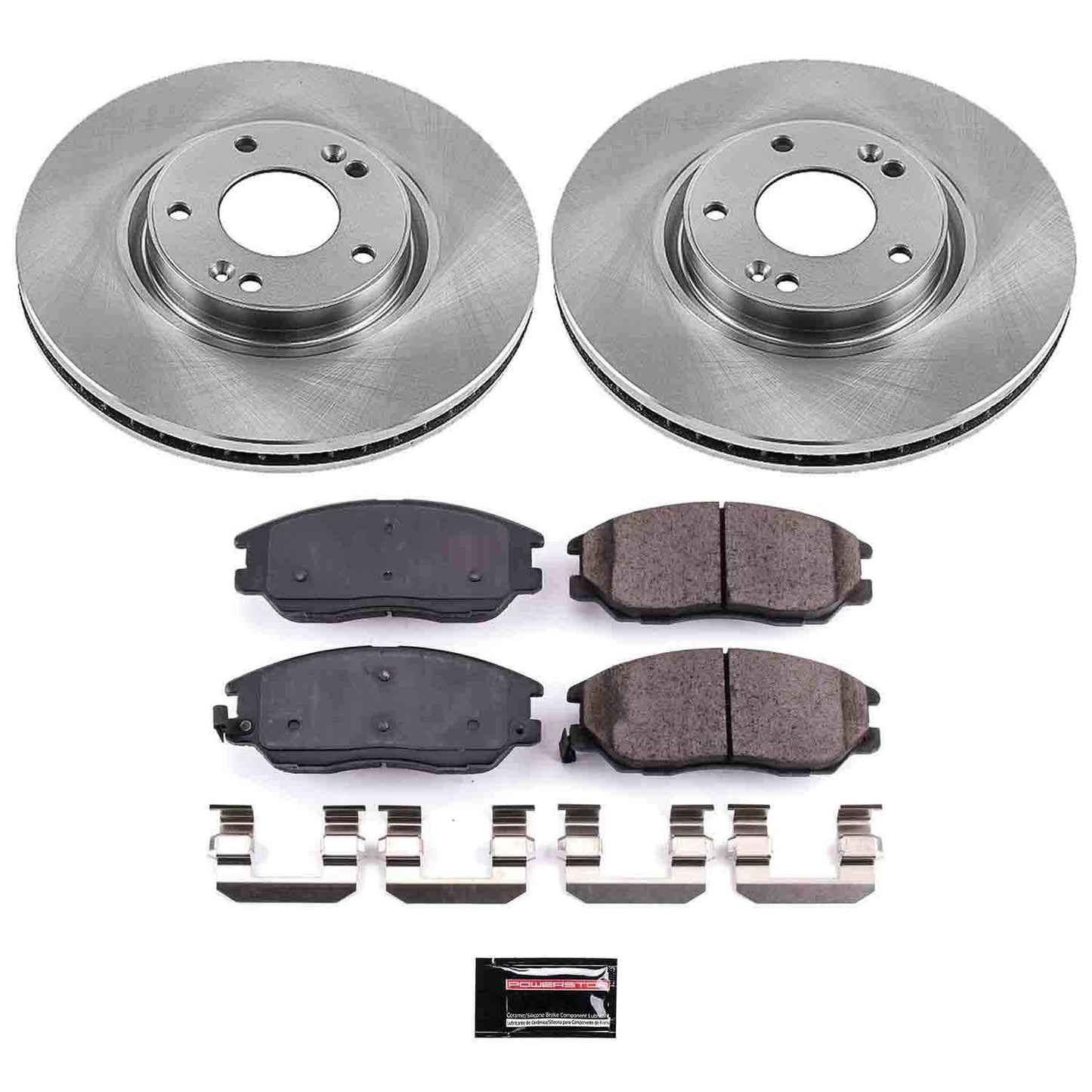 PowerStop Power Stop 03-05 Hyundai XG350 Front Autospecialty Brake Kit KOE4557