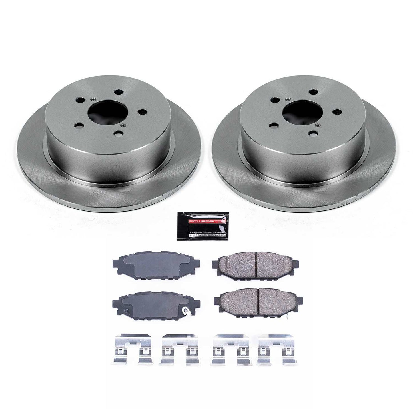 PowerStop Power Stop 05-09 Subaru Legacy Rear Autospecialty Brake Kit KOE4632