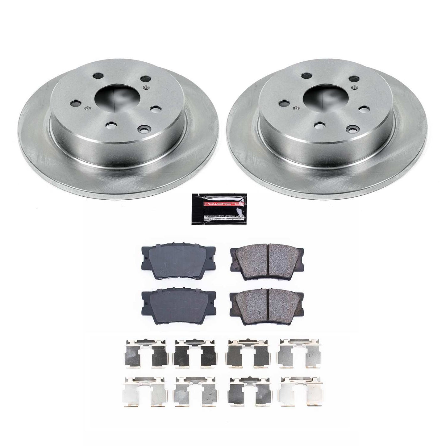 PowerStop Power Stop 10-12 Lexus HS250h Rear Autospecialty Brake Kit KOE4671