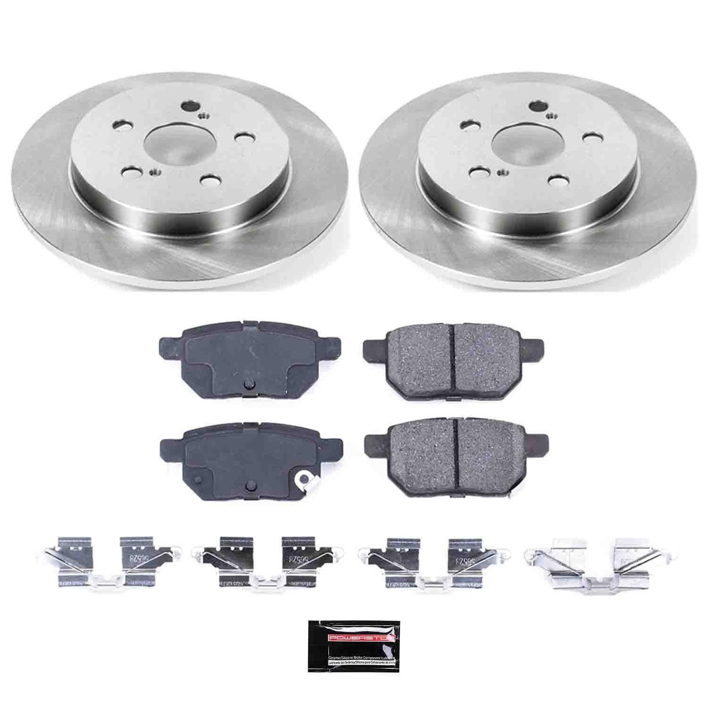 PowerStop Power Stop 09-10 Pontiac Vibe Rear Autospecialty Brake Kit KOE4736