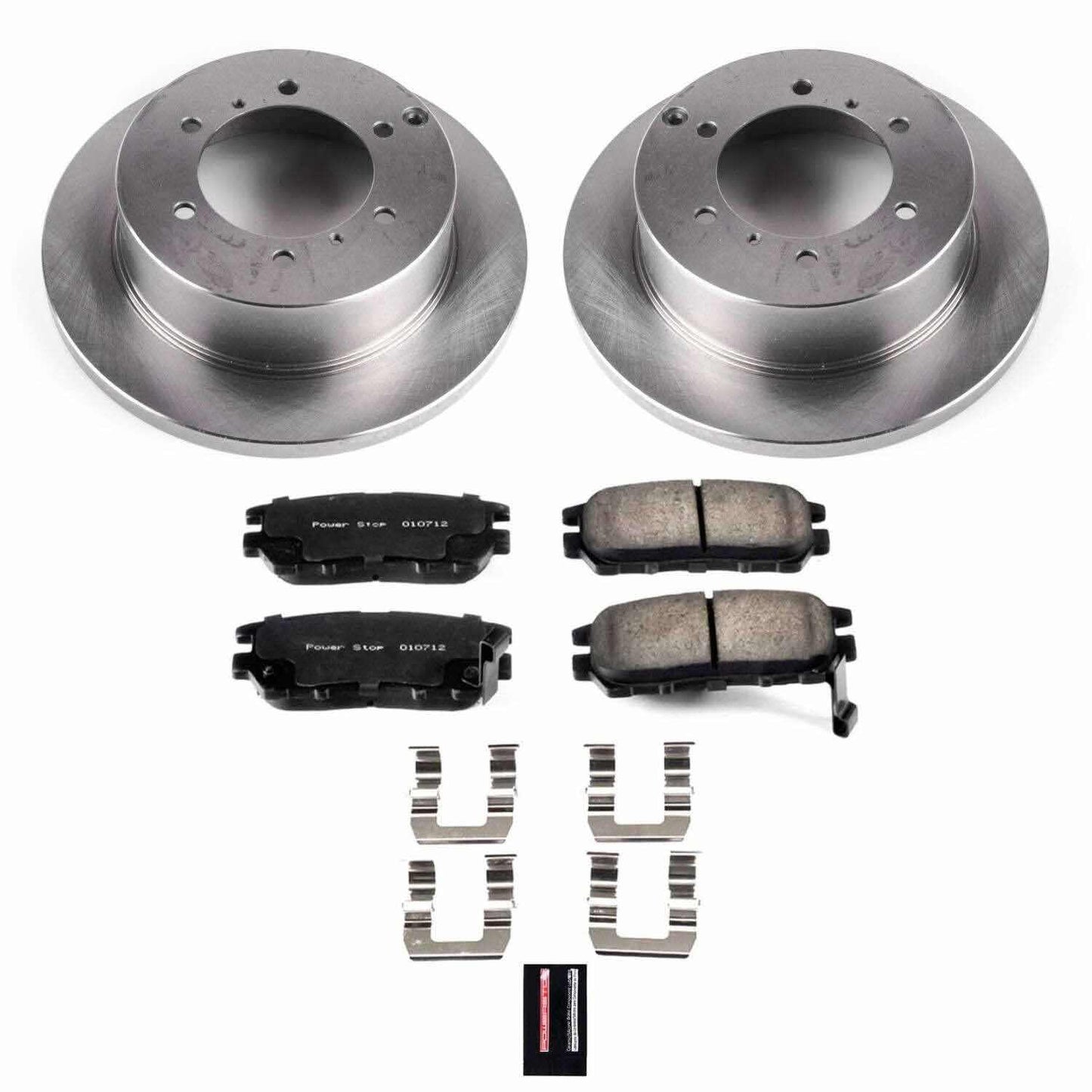 PowerStop Power Stop 91-00 Mitsubishi Montero Rear Autospecialty Brake Kit KOE5022