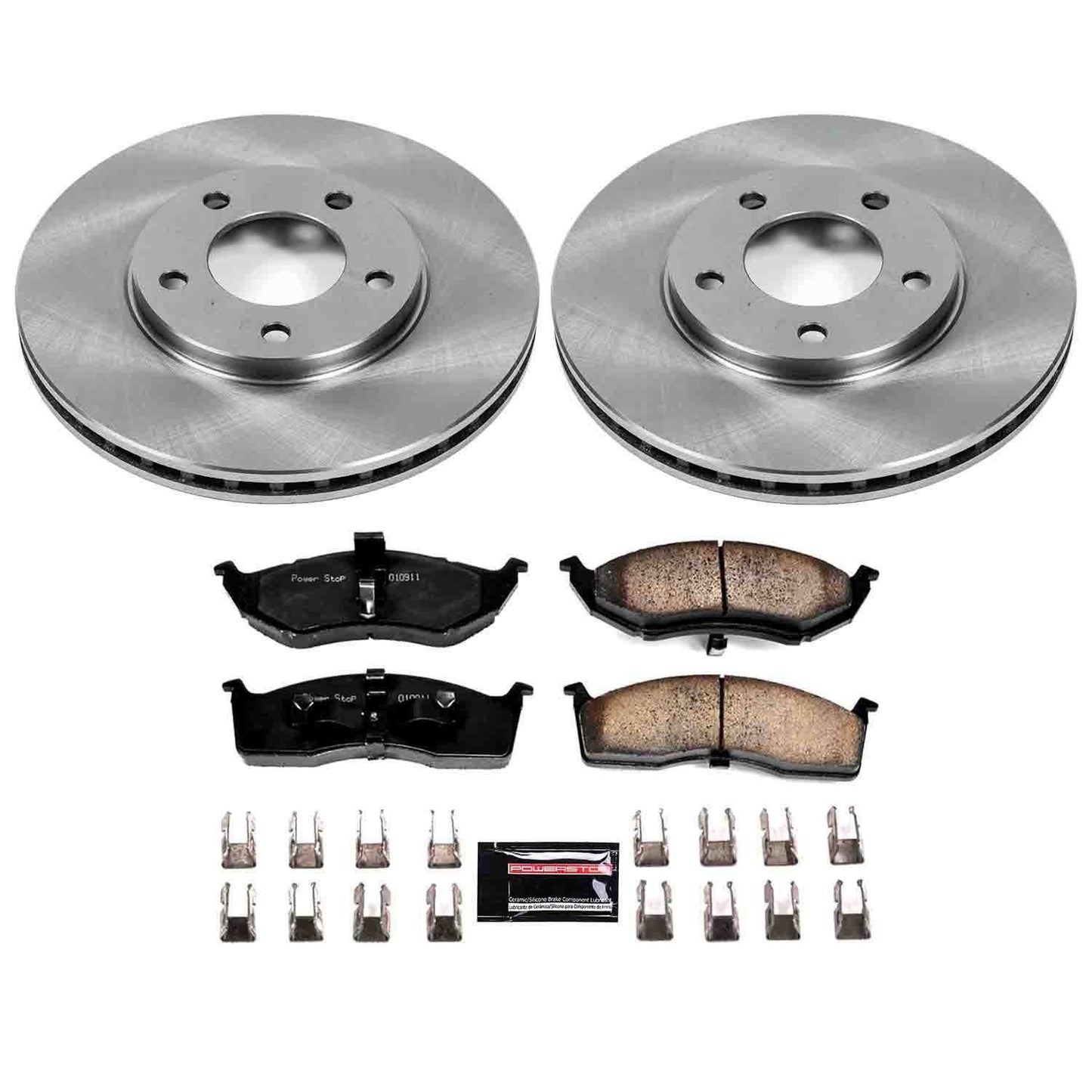 PowerStop Power Stop 1996 Chrysler Town & Country Front Autospecialty Brake Kit KOE5035
