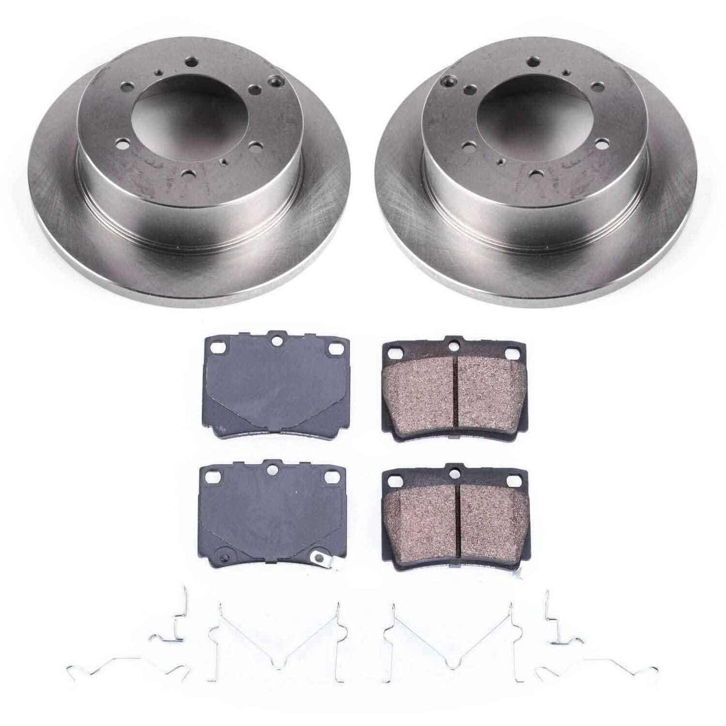 PowerStop Power Stop 97-04 Mitsubishi Montero Sport Rear Autospecialty Brake Kit KOE5160
