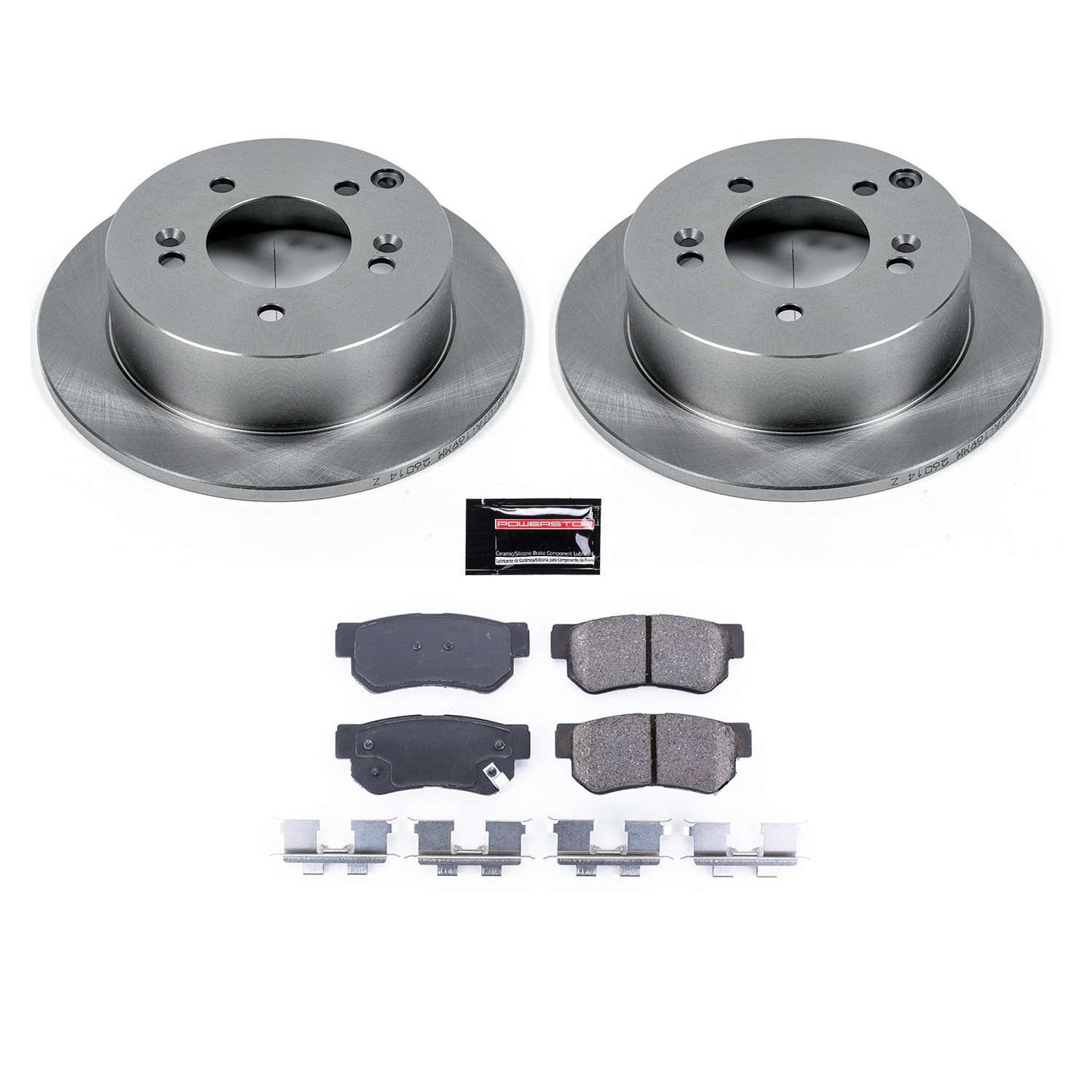 PowerStop Power Stop 06-08 Hyundai Sonata Rear Autospecialty Brake Kit KOE5214