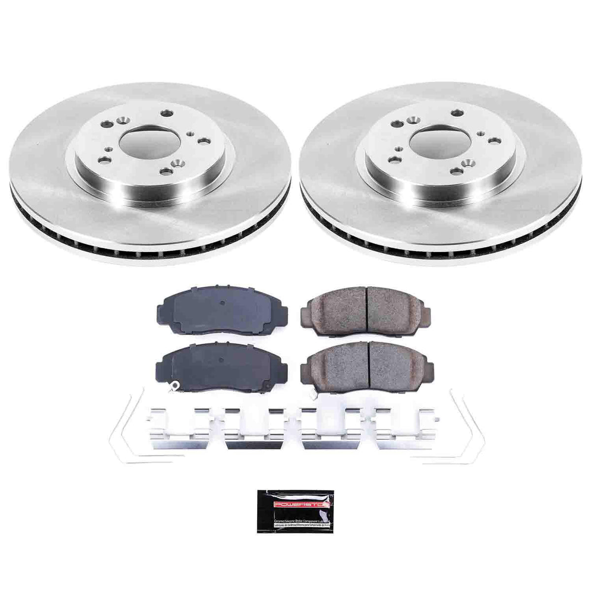 PowerStop Power Stop 11-14 Acura TSX Front Autospecialty Brake Kit KOE5392
