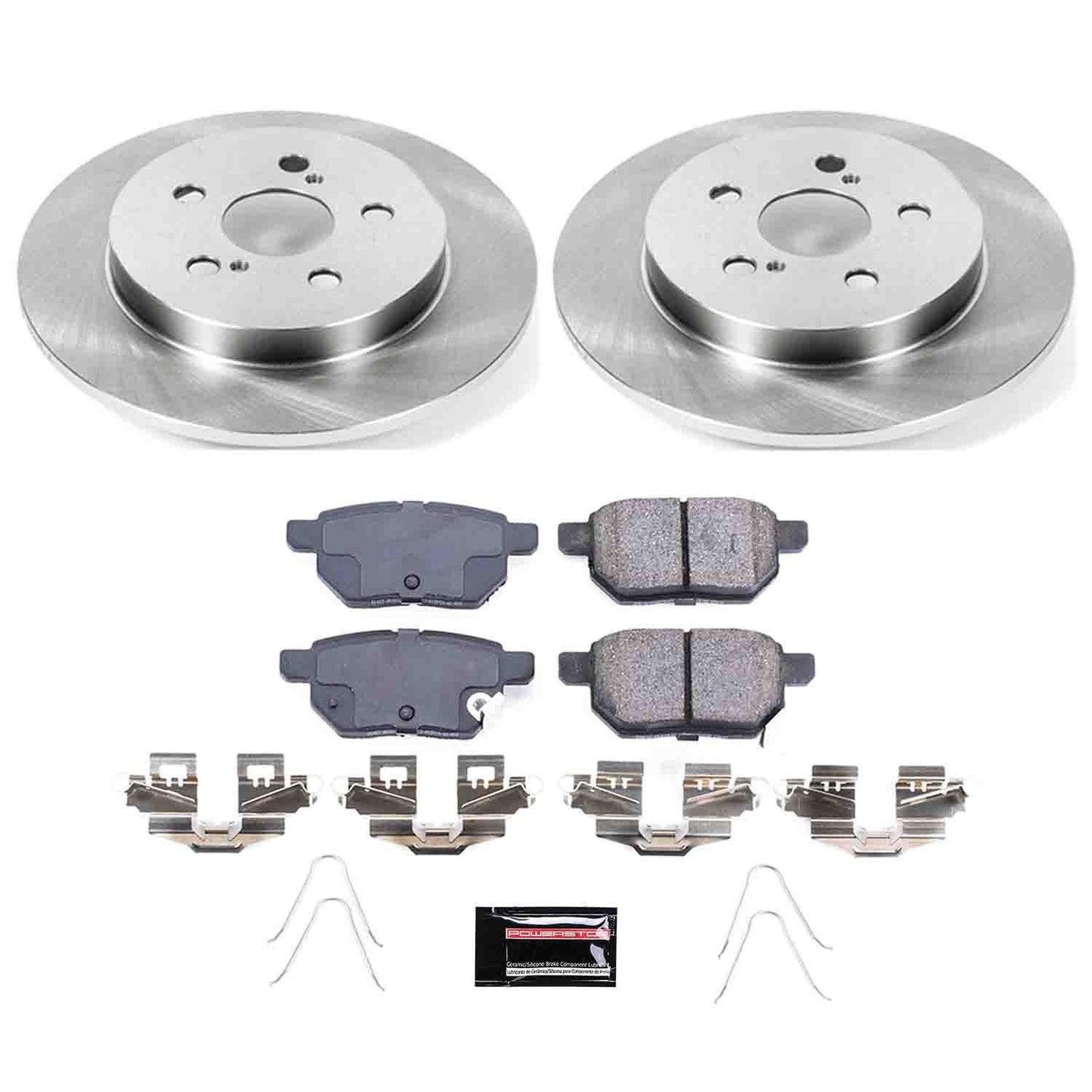 PowerStop Power Stop 11-17 Lexus CT200h Rear Autospecialty Brake Kit KOE5503