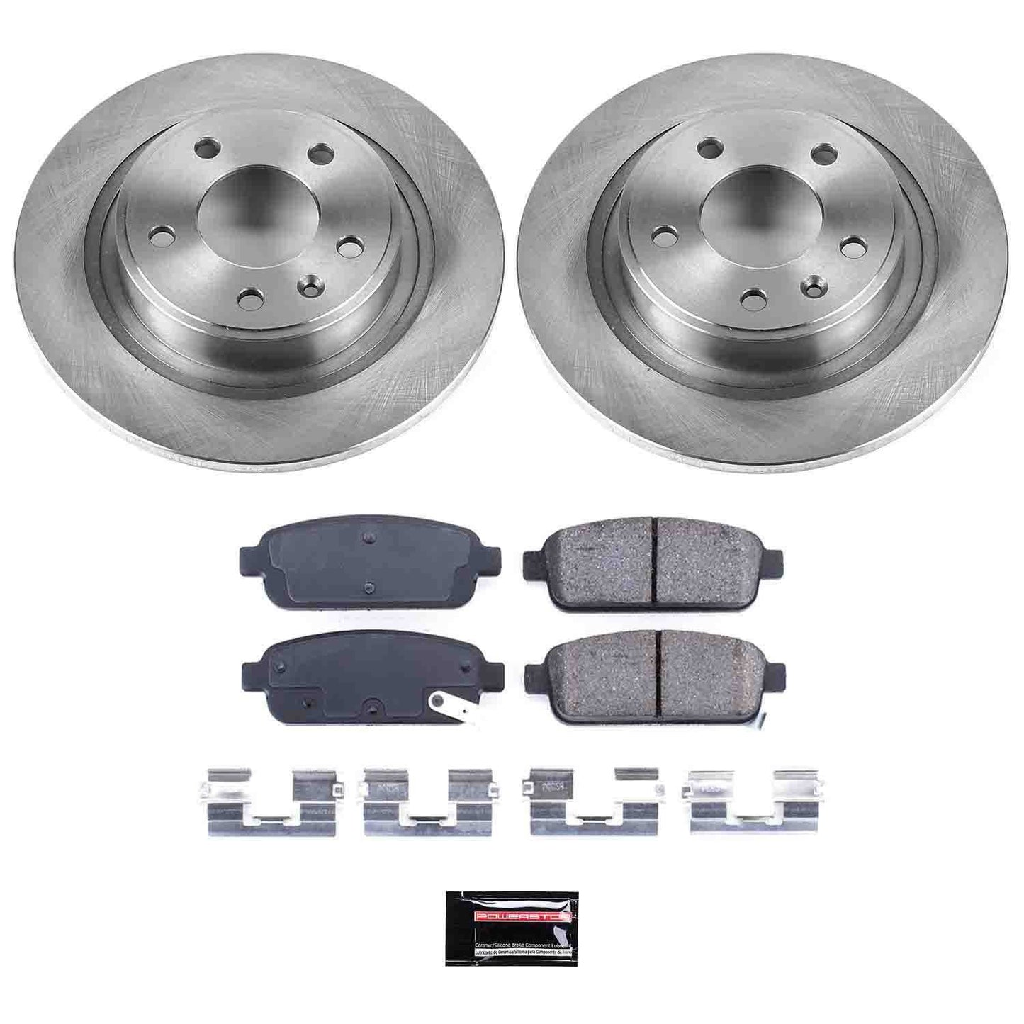 PowerStop Power Stop 16-18 Buick Cascada Rear Autospecialty Brake Kit KOE5552