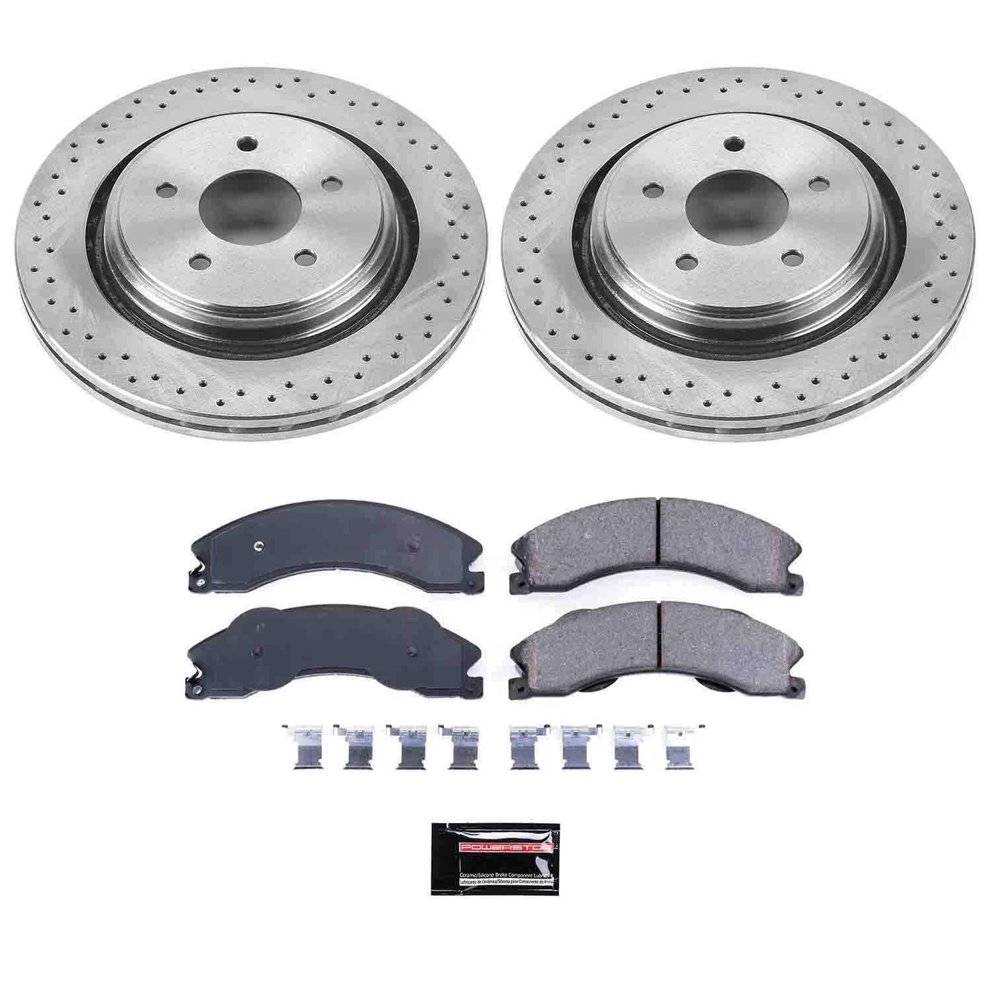 PowerStop Power Stop 11-14 Chevrolet Silverado 2500 HD Rear Autospecialty Brake Kit KOE5563