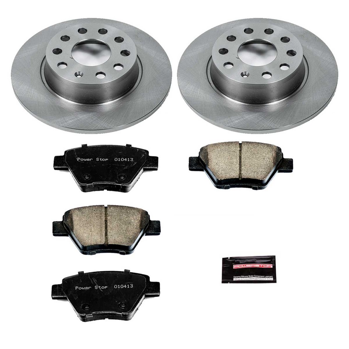 PowerStop Power Stop 10-12 Audi A3 Rear Autospecialty Brake Kit KOE5667