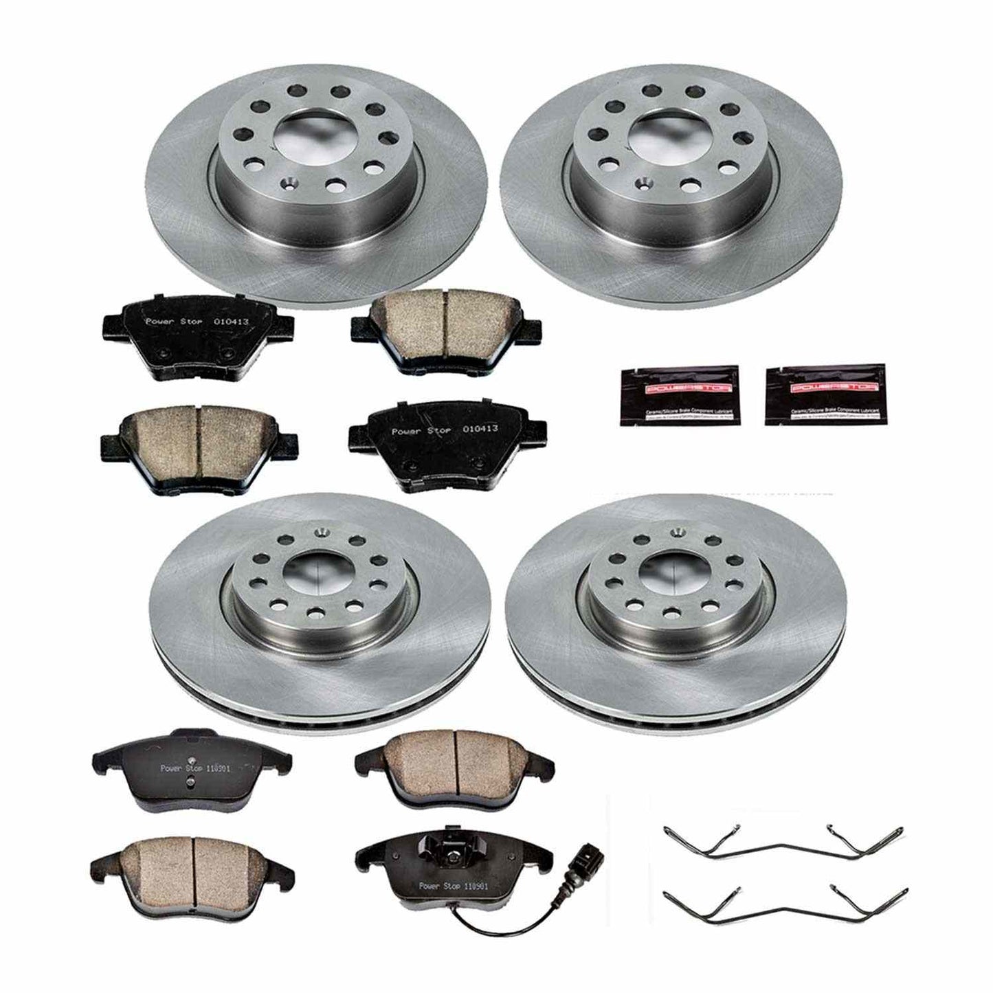 PowerStop Power Stop 12-15 Volkswagen Passat Front & Rear Autospecialty Brake Kit KOE5803