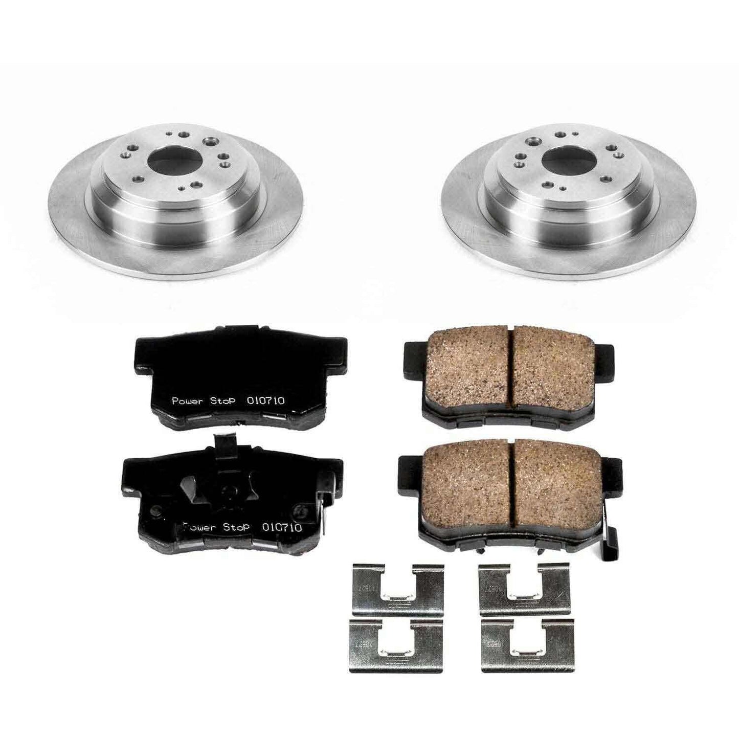 PowerStop Power Stop 10-11 Honda Accord Crosstour Rear Autospecialty Brake Kit KOE5859