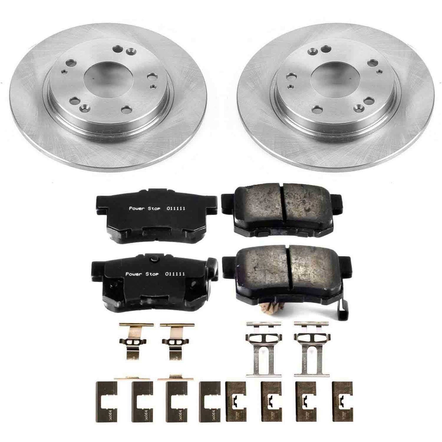PowerStop Power Stop 11-15 Honda CR-Z Rear Autospecialty Brake Kit KOE5860
